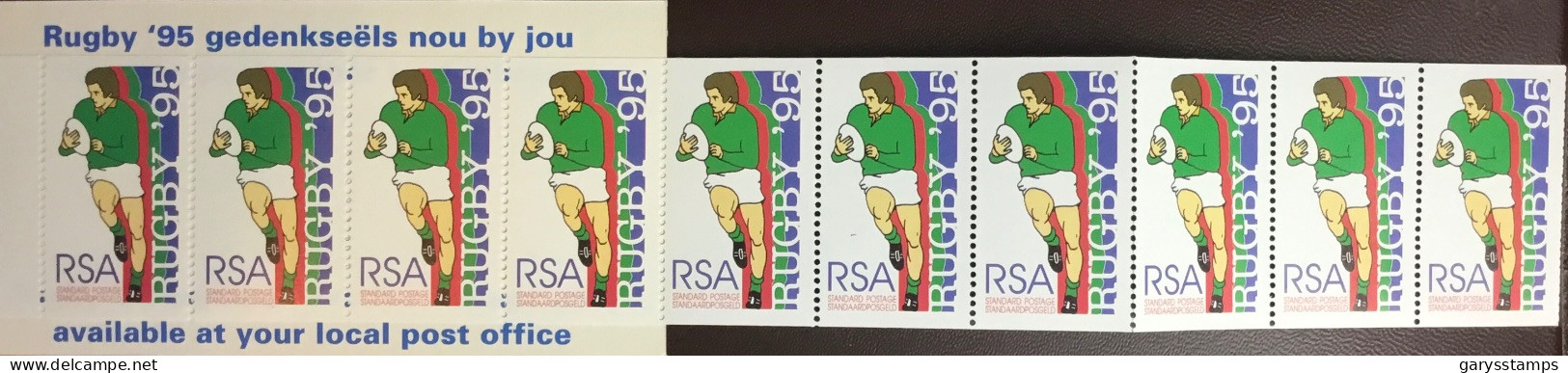 South Africa 1995 Rugby World Cup Booklet Unused - Libretti