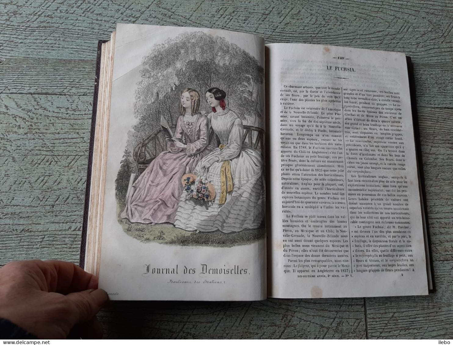 Journal Des Demoiselles 1850 Gravures De Mode Rébus Romans - Mode