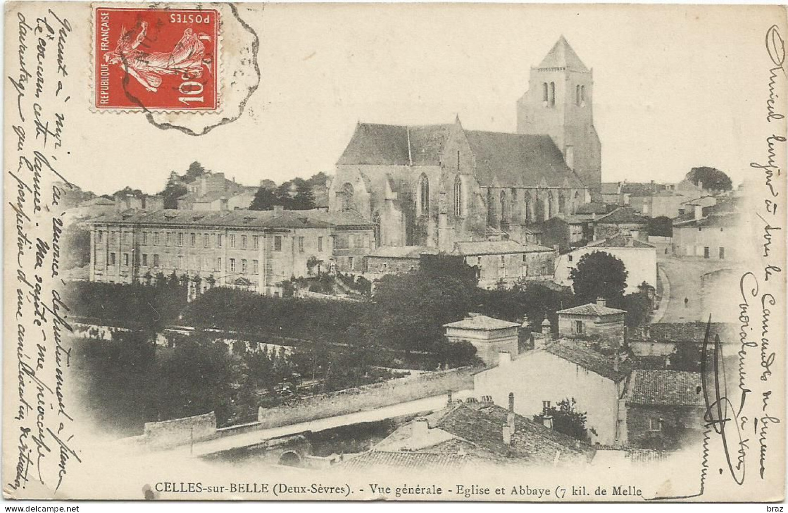 CPA Celle Sur Belle - Celles-sur-Belle