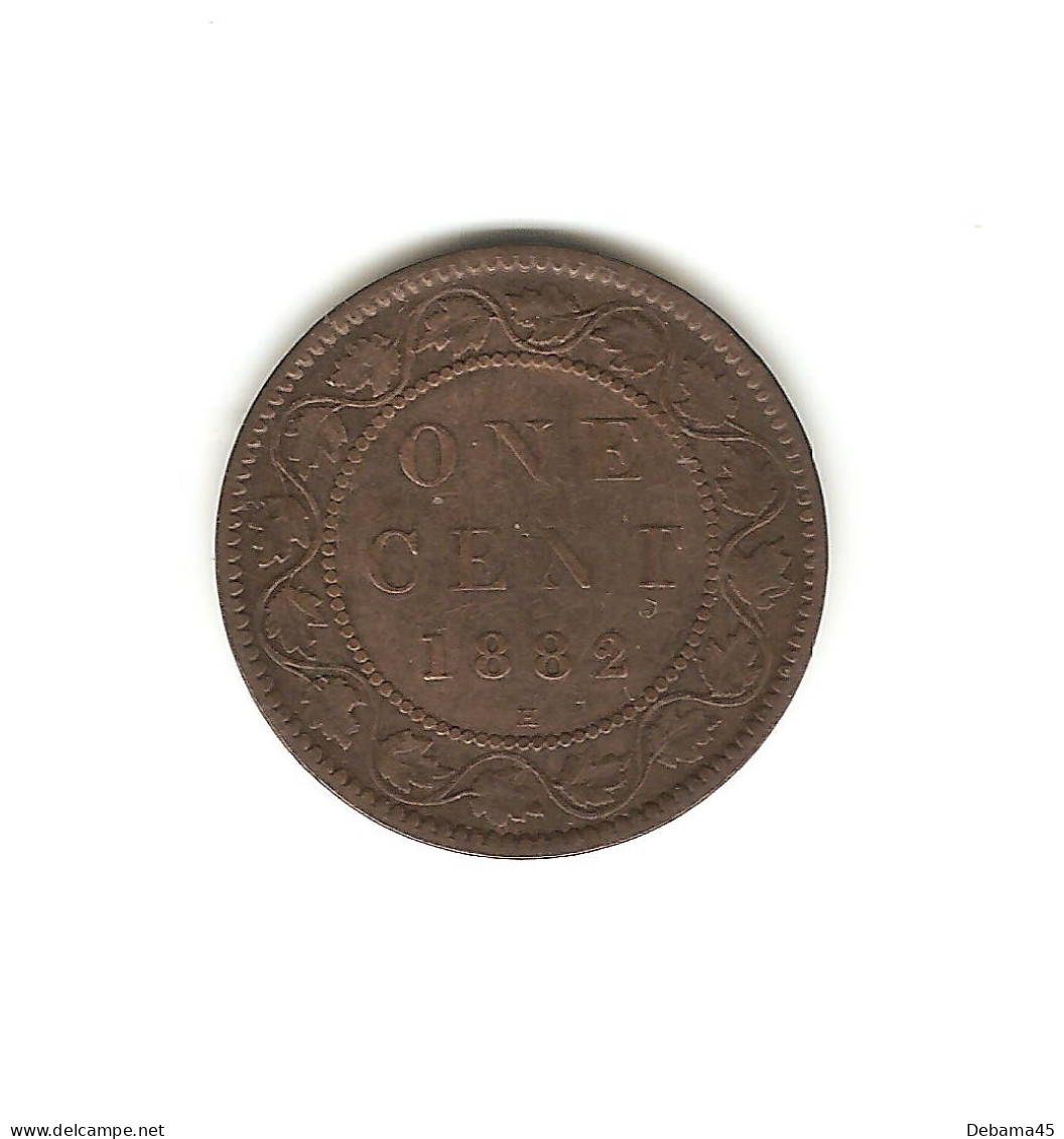 619/ Canada : Victoria : 1 Cent 1882 H - Canada