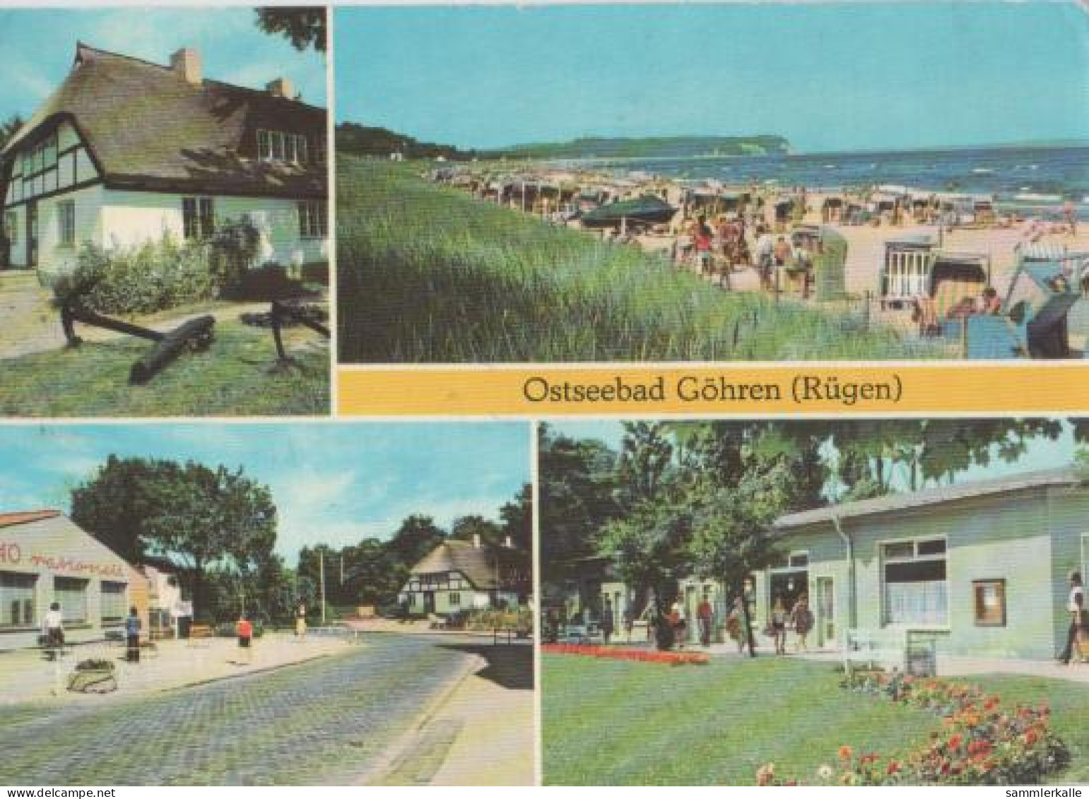 11116 - Ostseebad Göhren Rügen - 1982 - Goehren