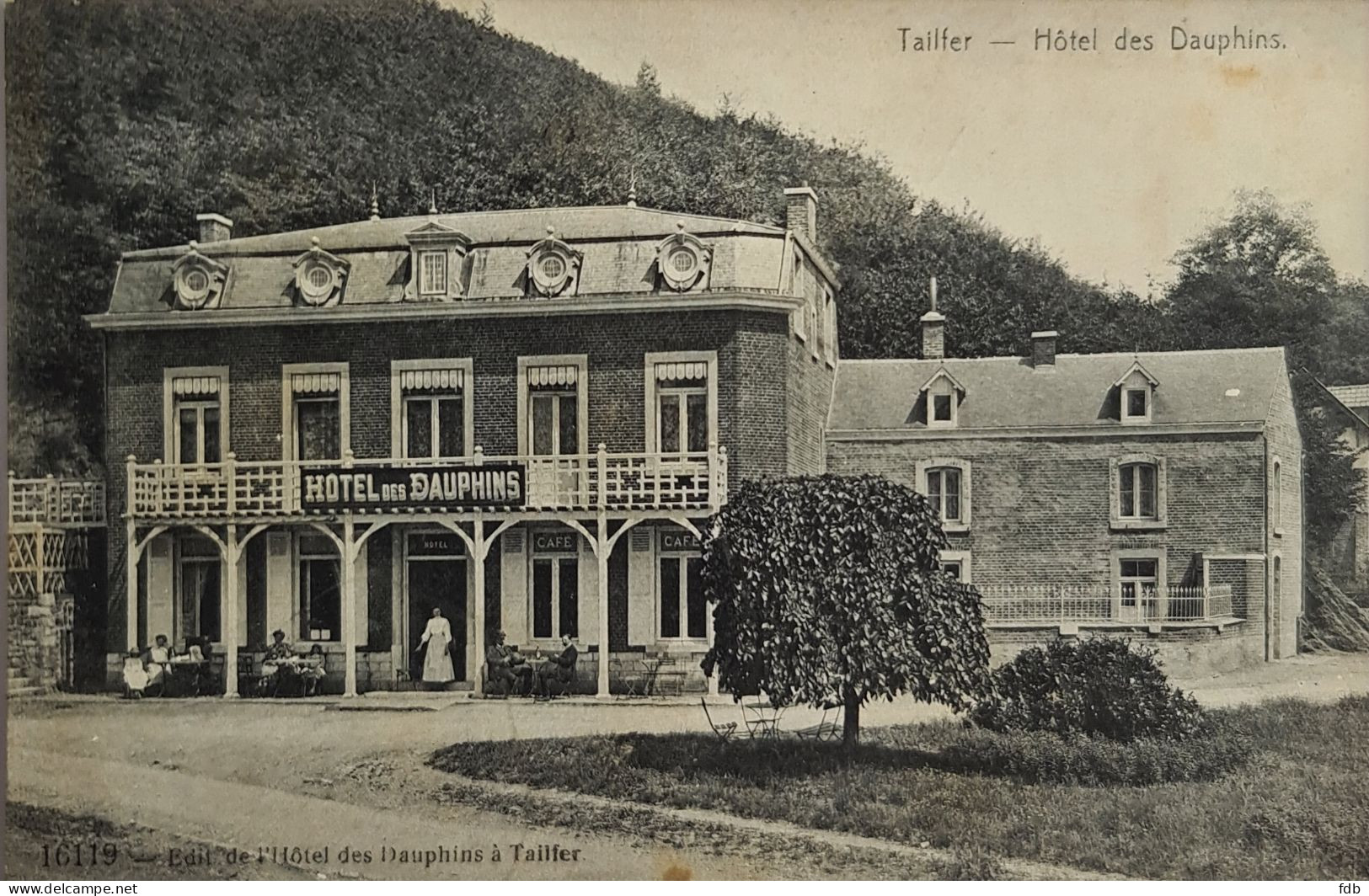 Tailfer - Lustin - Hôtel Des Dauphins - 1909 - Profondeville