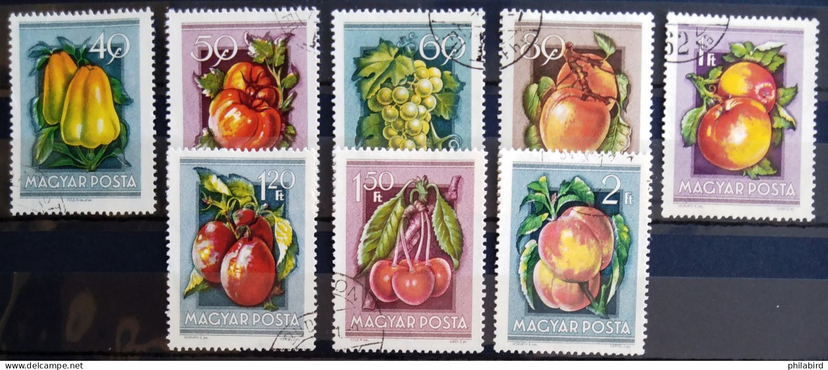 HONGRIE                       N° 1130:1137                       OBLITERE - Used Stamps
