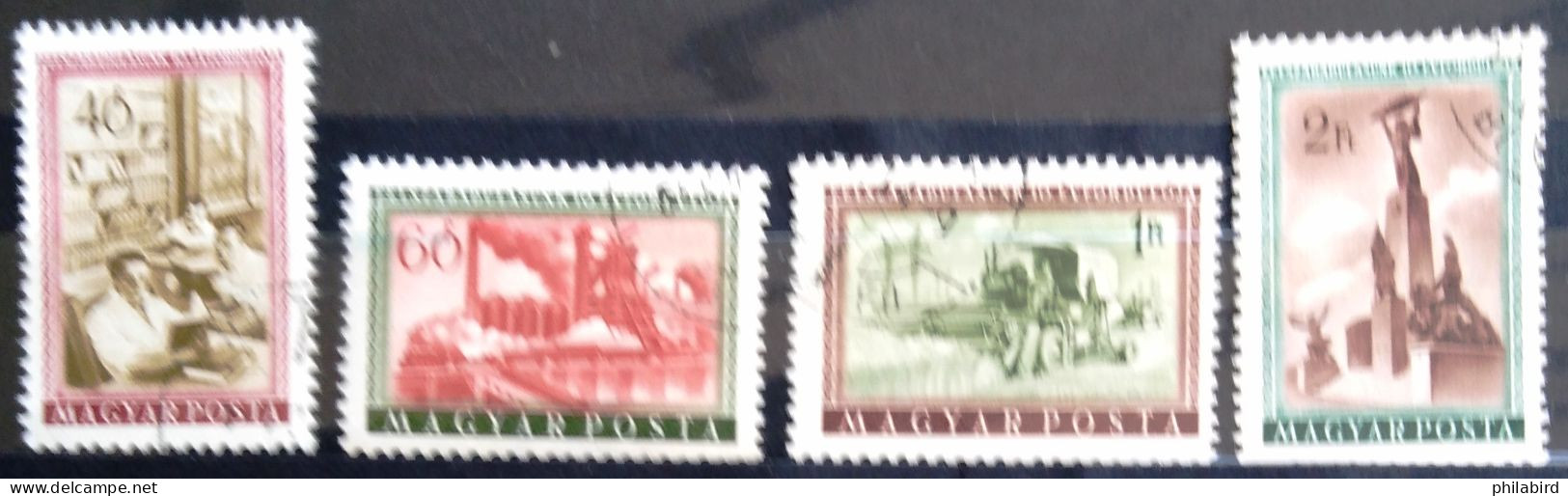 HONGRIE                       N° 1151/1154                       OBLITERE - Used Stamps