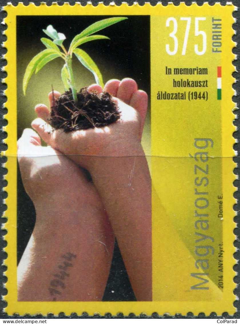 HUNGARY - 2014 - STAMP MNH ** - In Memoriam Victims Of Holocaust - Ongebruikt