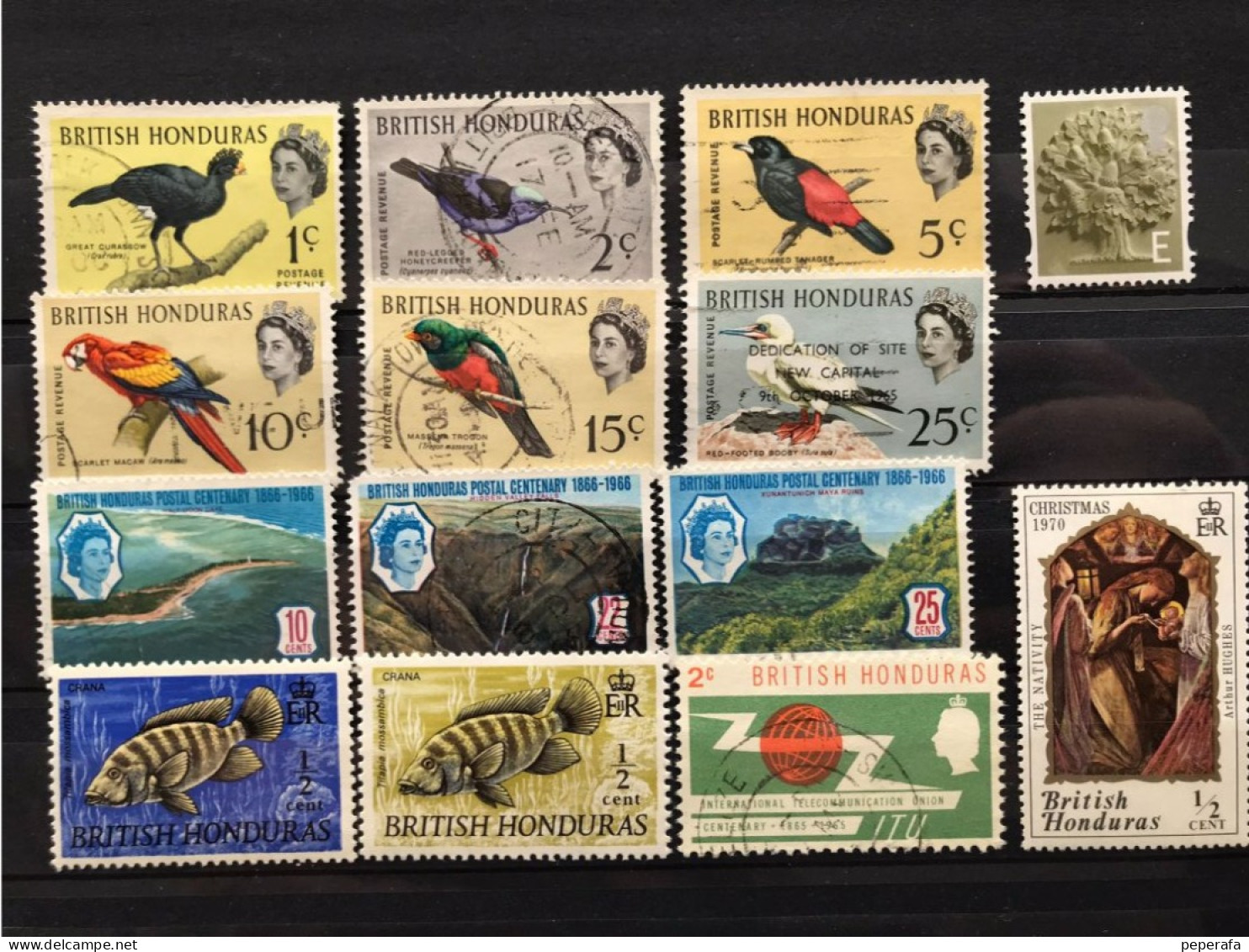 BRITISH HONDURTAS 1966 - 1967  (lote 3) - British Guiana (...-1966)