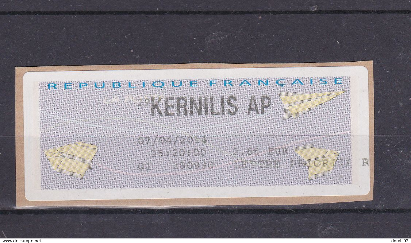 LOT 1 ATM  KERNILIS AP - 2000 « Avions En Papier »