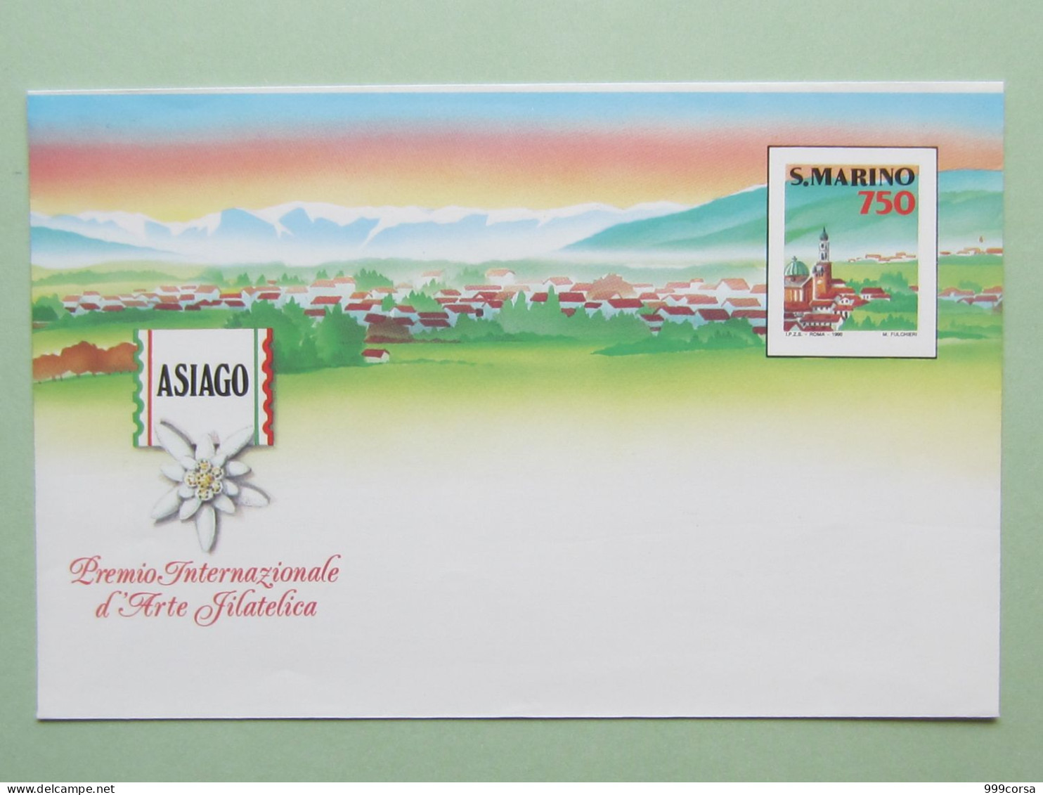 San Marino,lotto Interi Postali (busta Asiago Arte Filatelica,cart.post.Alfa Romeo 75°ann.,aerogramma Olimphilex 1985,ec - Postwaardestukken