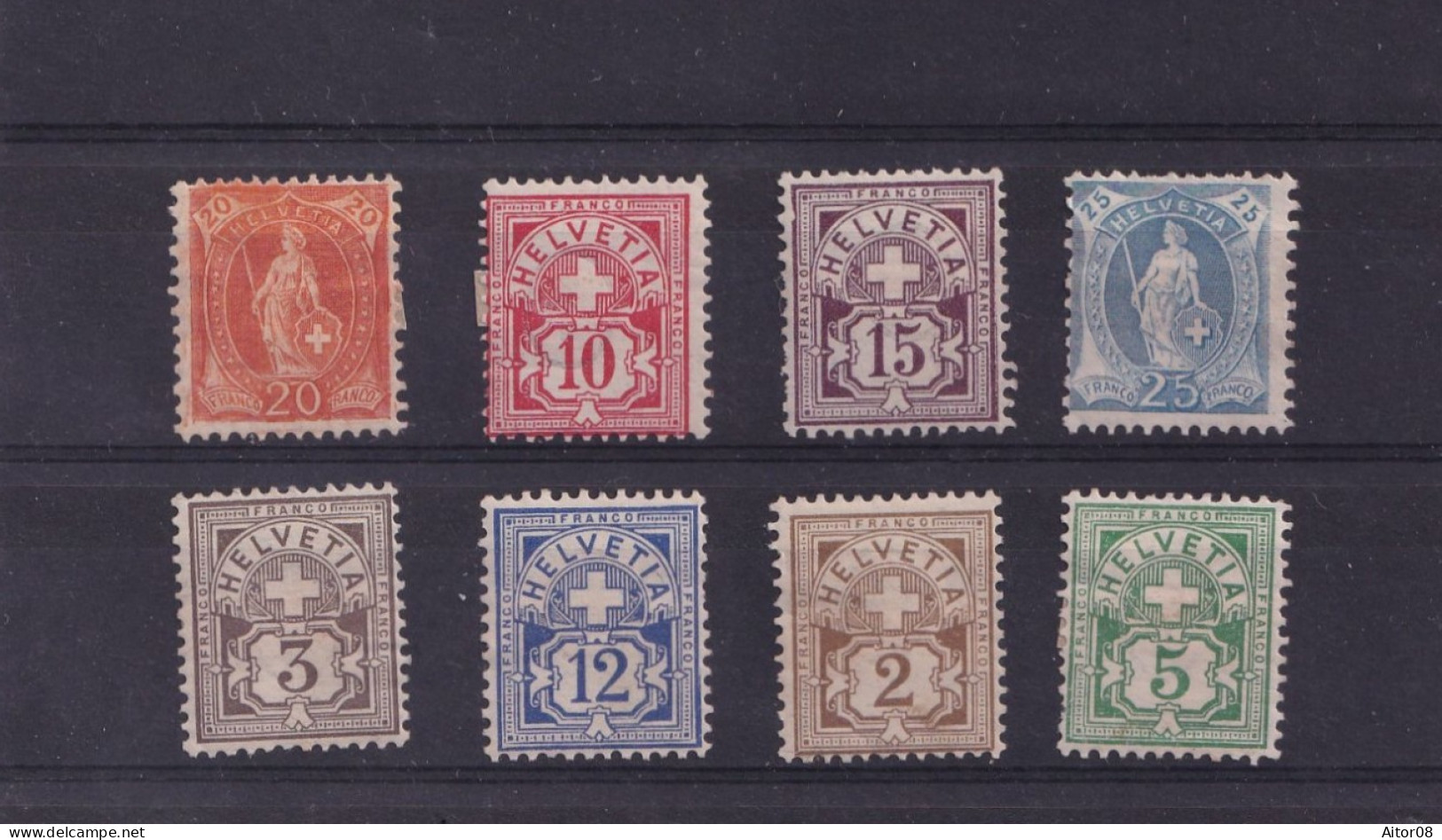 LOT DE TIMBRES NEUFS* DE 1892/1904. JOLI LOT DE BELLE COTE - Ungebraucht