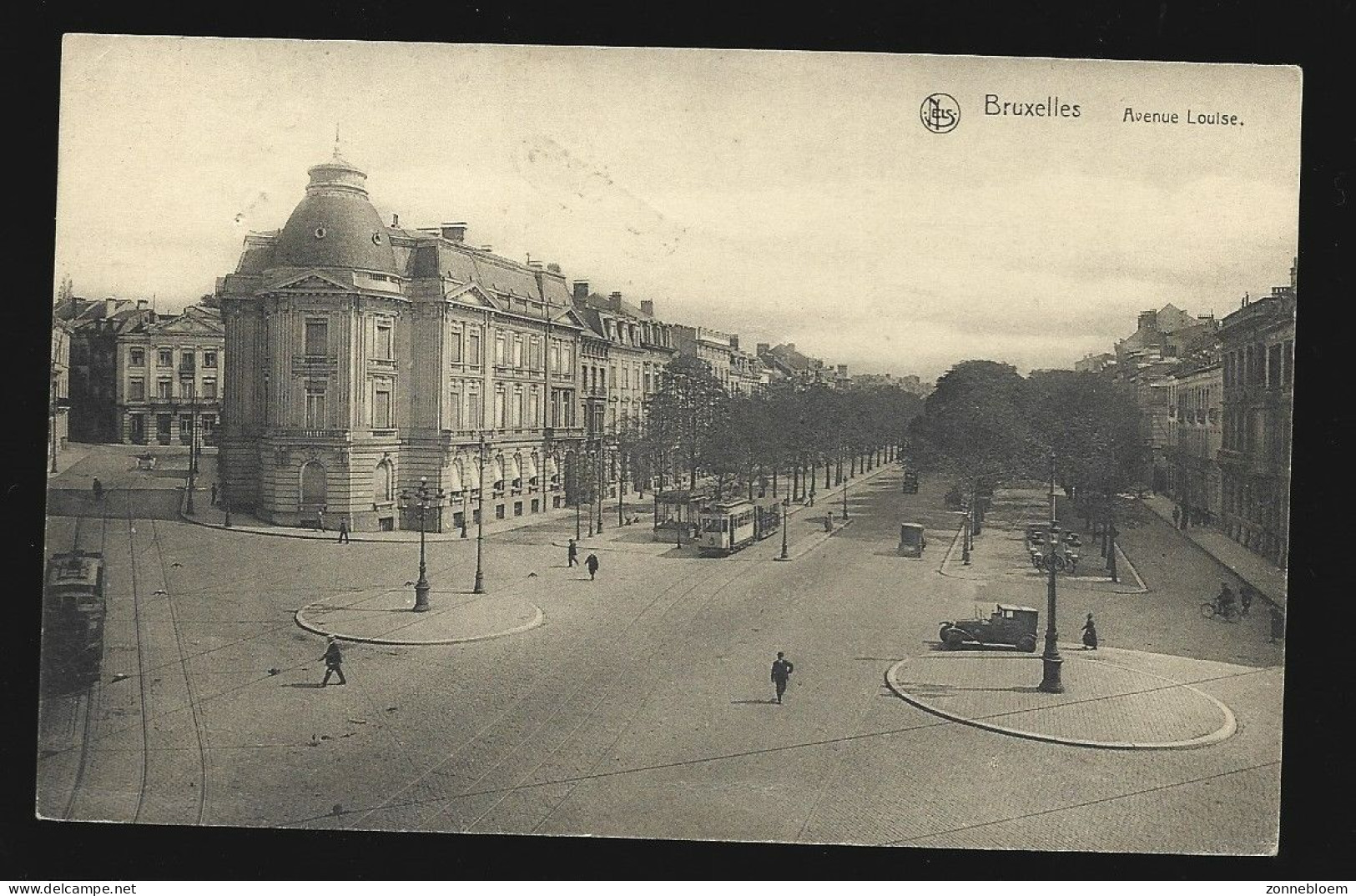 Bruxelles Tram Tramway Avenue Louise Brussel - Prachtstraßen, Boulevards