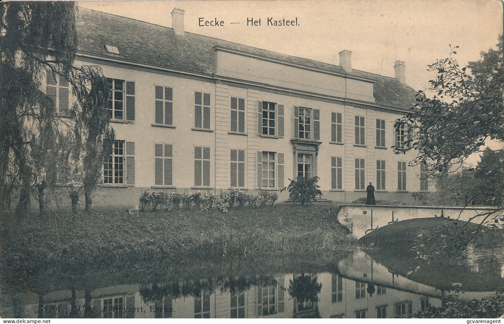 EECKE  EKE  HET KASTEEL                2 SCANS - Nazareth