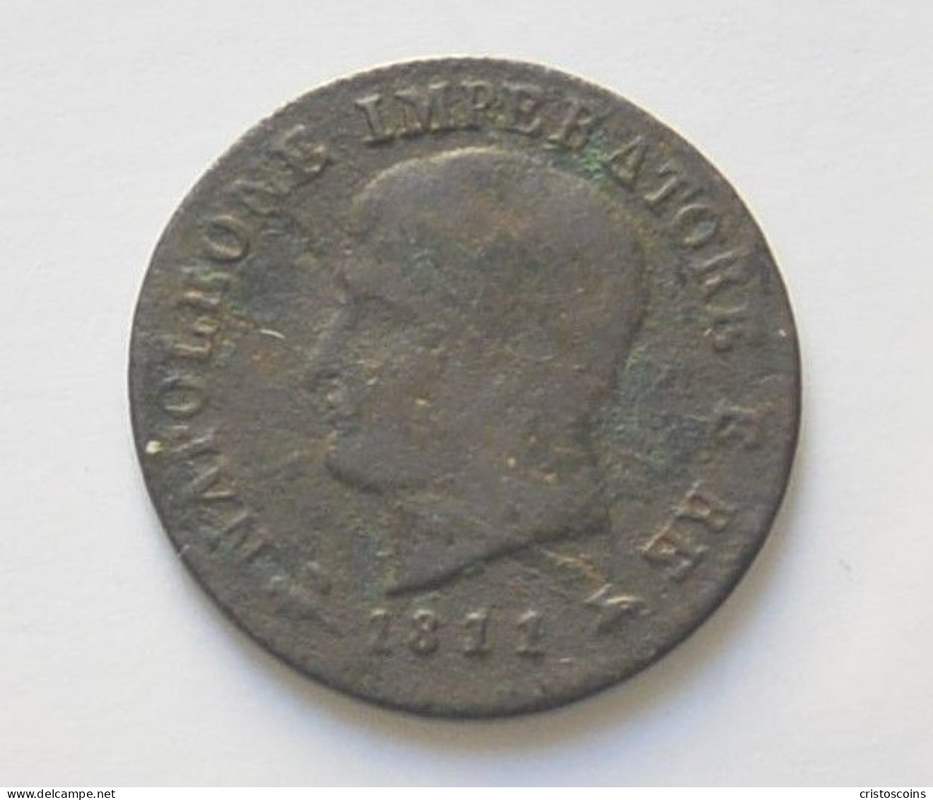 RRRR N.Bonaparte Re D'Italia 1 Centesimi  Bologna (1811)  (V858 - Altri & Non Classificati