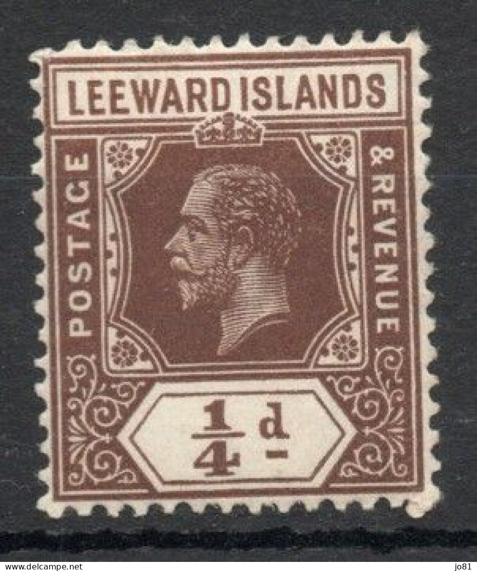 Leeward YT 46 Neuf Avec Charnière X MH - Leeward  Islands