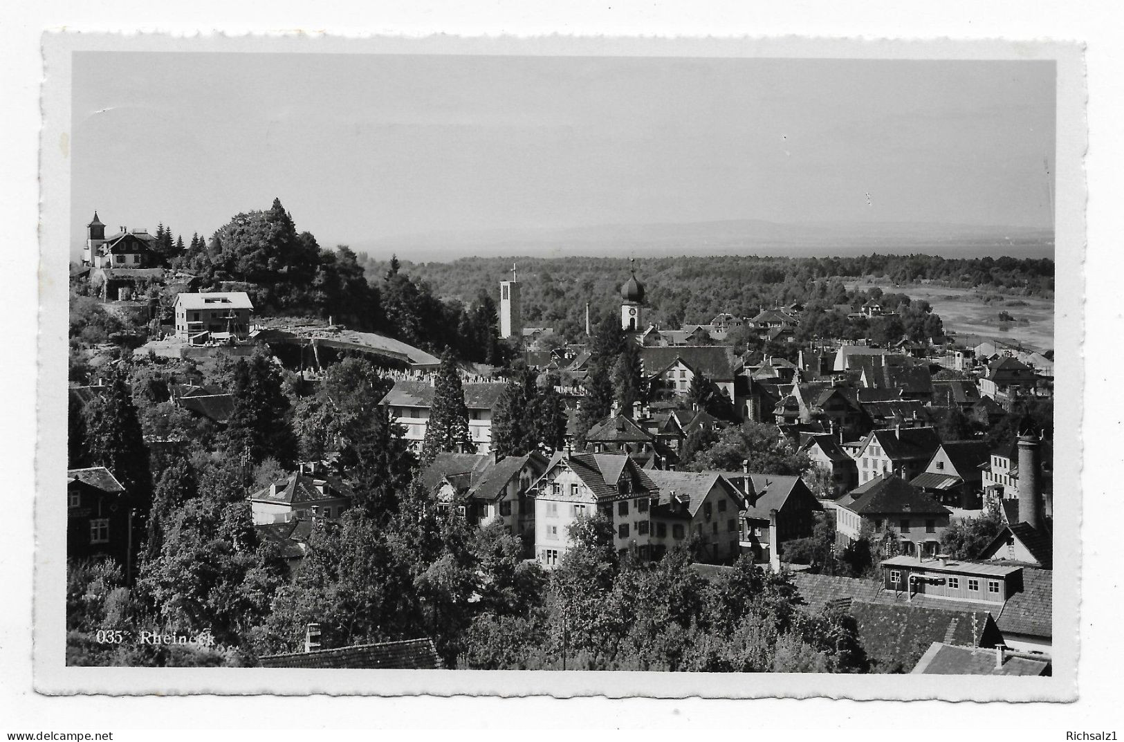 Heimat St.Gallen: Ansicht Von Rheineck In Den 30iger Jahren - Rheineck