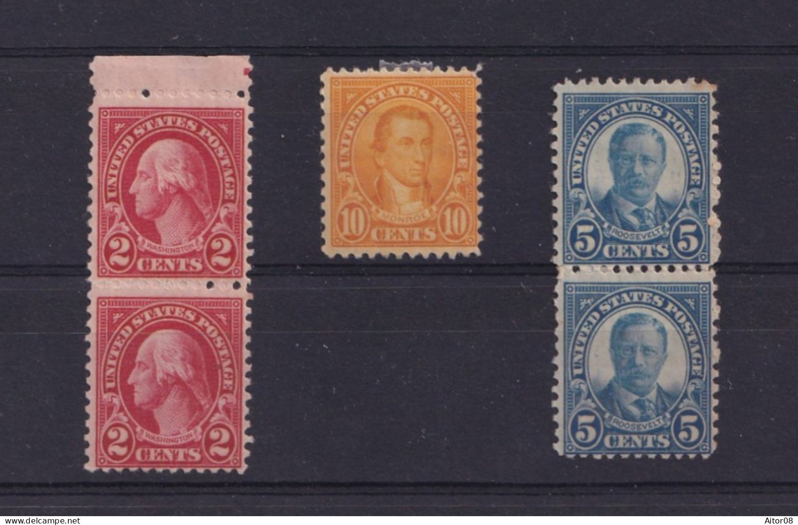 LOT DE TIMBRES NEUFS**/*  ANNEES 1922/25. BELLE COTE - Neufs