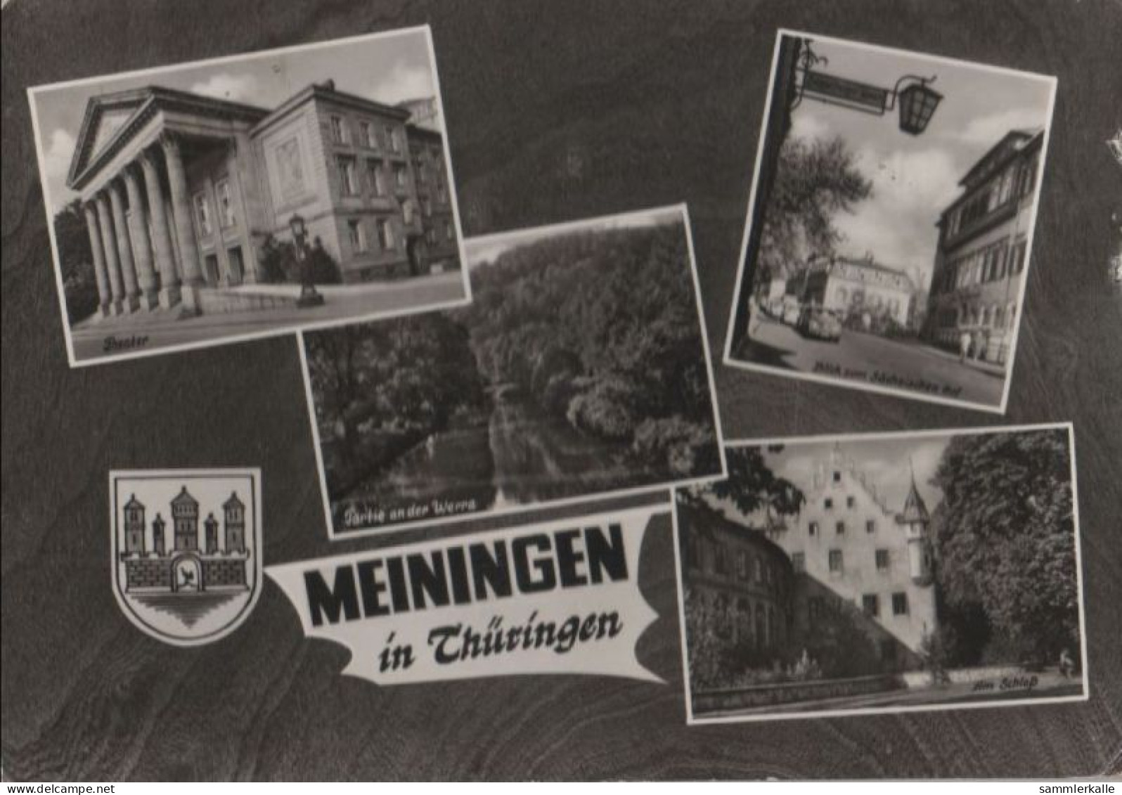 52348 - Meiningen - U.a. Am Schloss - 1967 - Meiningen