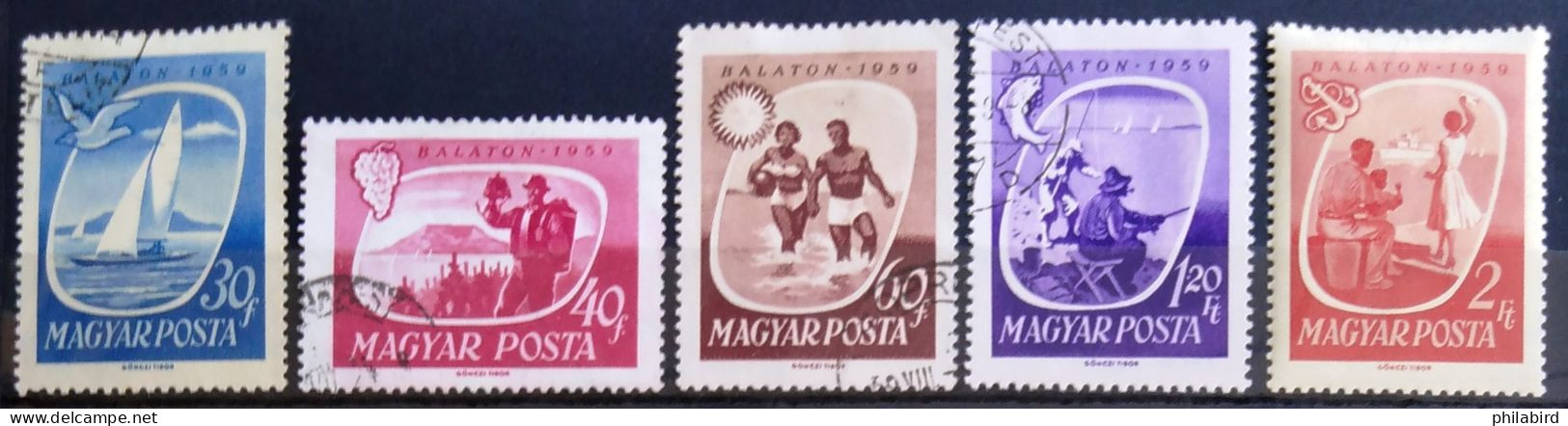 HONGRIE                       N° 1303/1307                       OBLITERE   ( 1307*) - Used Stamps