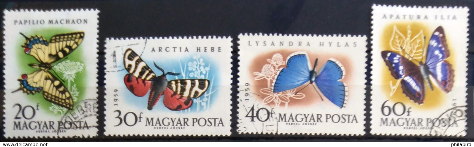 HONGRIE                       N° 1321/1324                       OBLITERE - Used Stamps