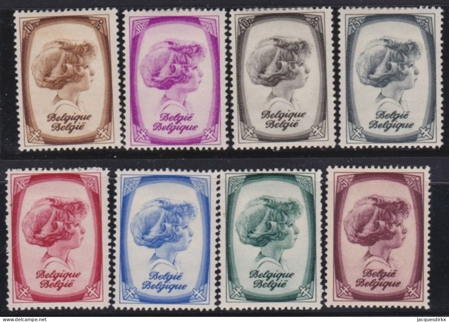 Belgie  .   OBP    .    488/495   .     *       .  Ongebruikt Met Gom   .   /    .   Neuf Avec Gomme - Unused Stamps