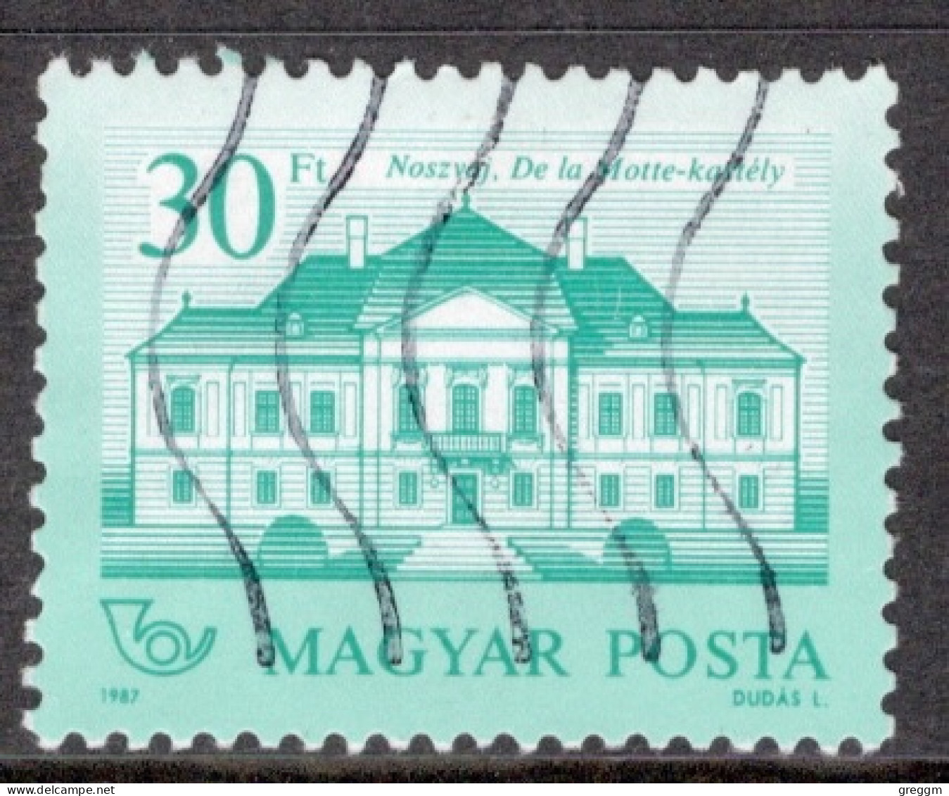 Hungary 1987  Single Stamp Celebrating Castles In Fine Used - Gebruikt