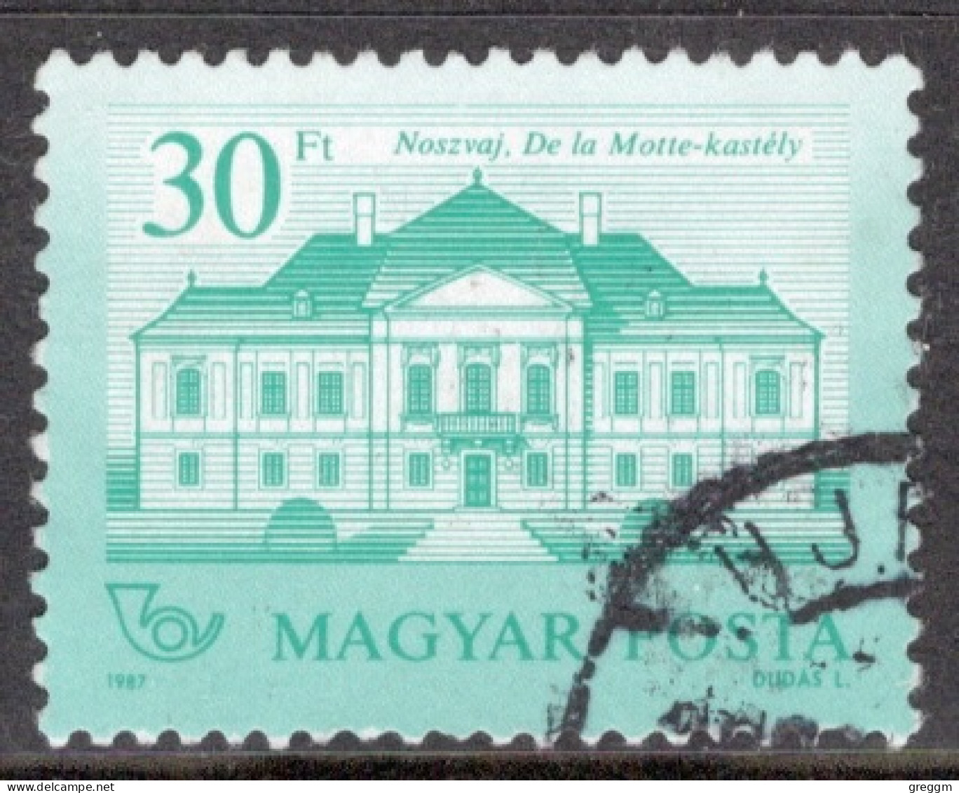 Hungary 1987  Single Stamp Celebrating Castles In Fine Used - Usati