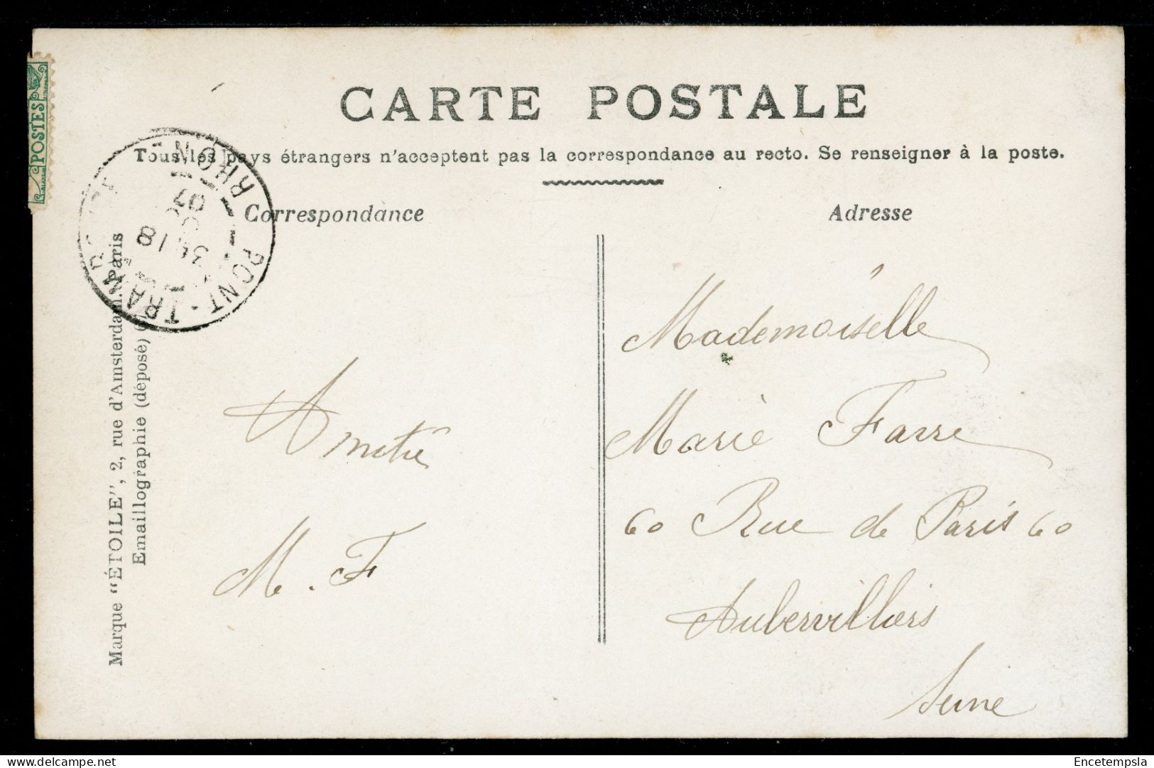 CPA - Carte Postale - France - Cours - La Place De La Bouverie (CP24461OK) - Cours-la-Ville