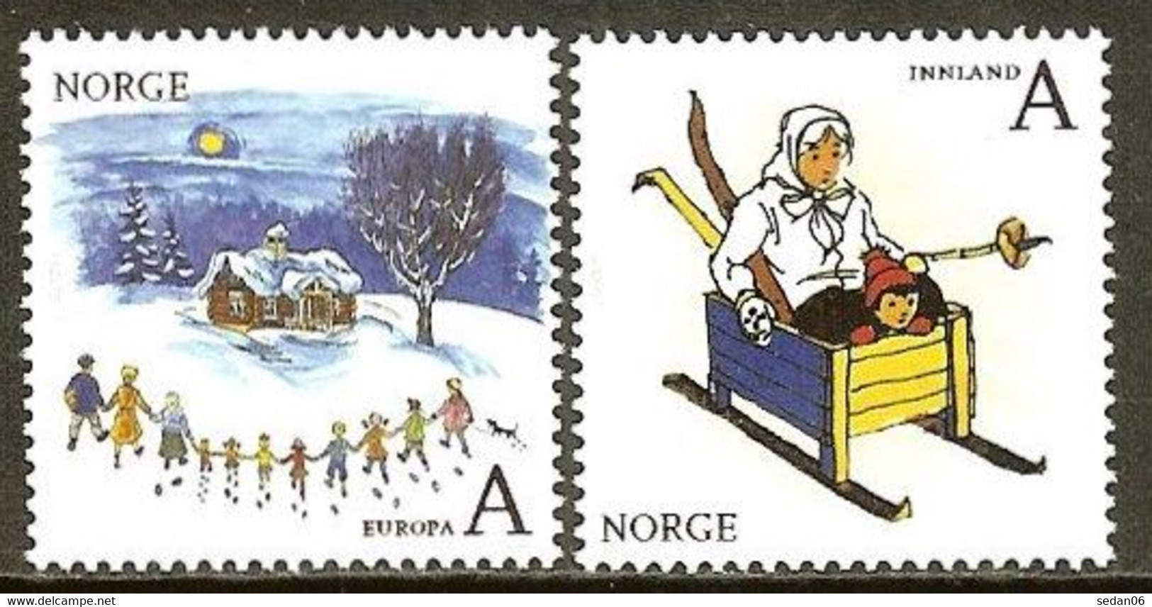 NORVEGE N°1679/1680** (europa 2010) - COTE 14.50 € - 2010