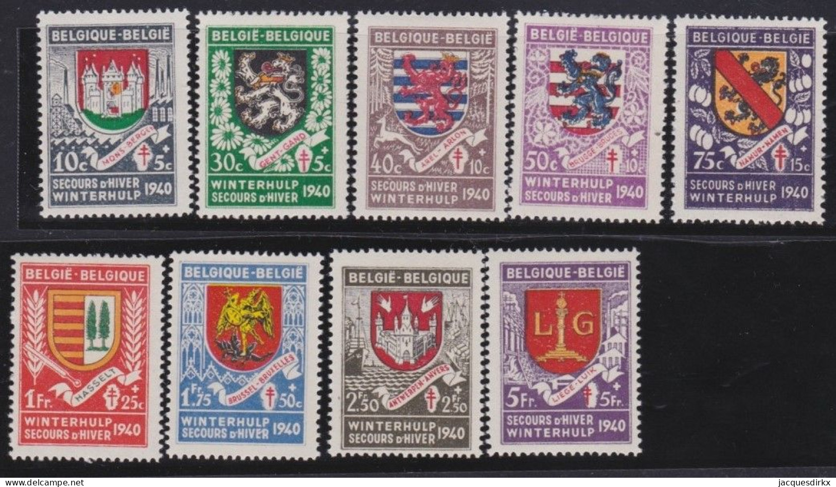 Belgie  .   OBP    .    538/546    .     **       .  Postfris   .   /    .   Neuf Avec Gomme Et SANS Charnière - Unused Stamps