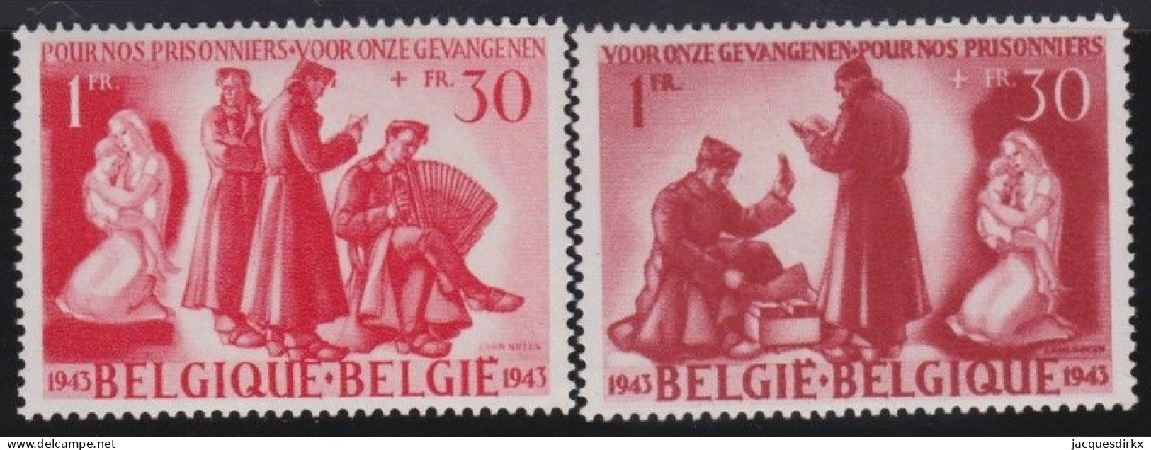 Belgie  .   OBP    .    623/624   .     **       .  Postfris   .   /    .   Neuf Avec Gomme Et SANS Charnière - Ongebruikt