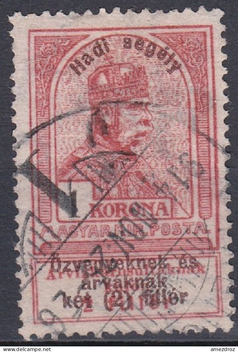 Hongrie 1914 Mi  159 Roi François-Joseph  (A10) - Used Stamps