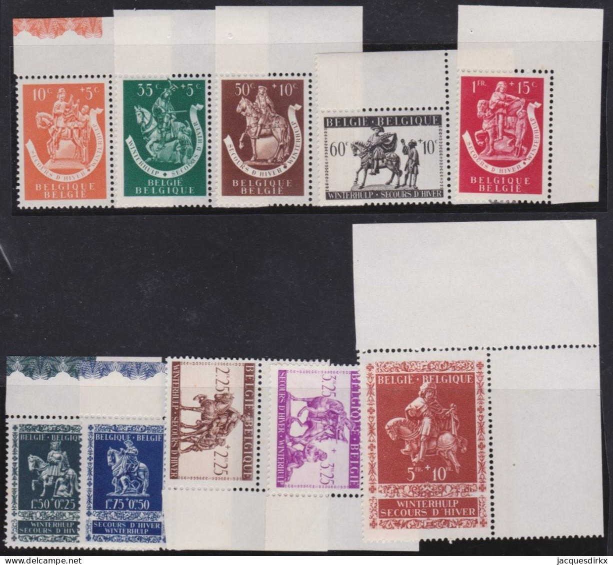 Belgie  .   OBP    .    603/612   .     **       .  Postfris   .   /    .   Neuf Avec Gomme Et SANS Charnière - Unused Stamps