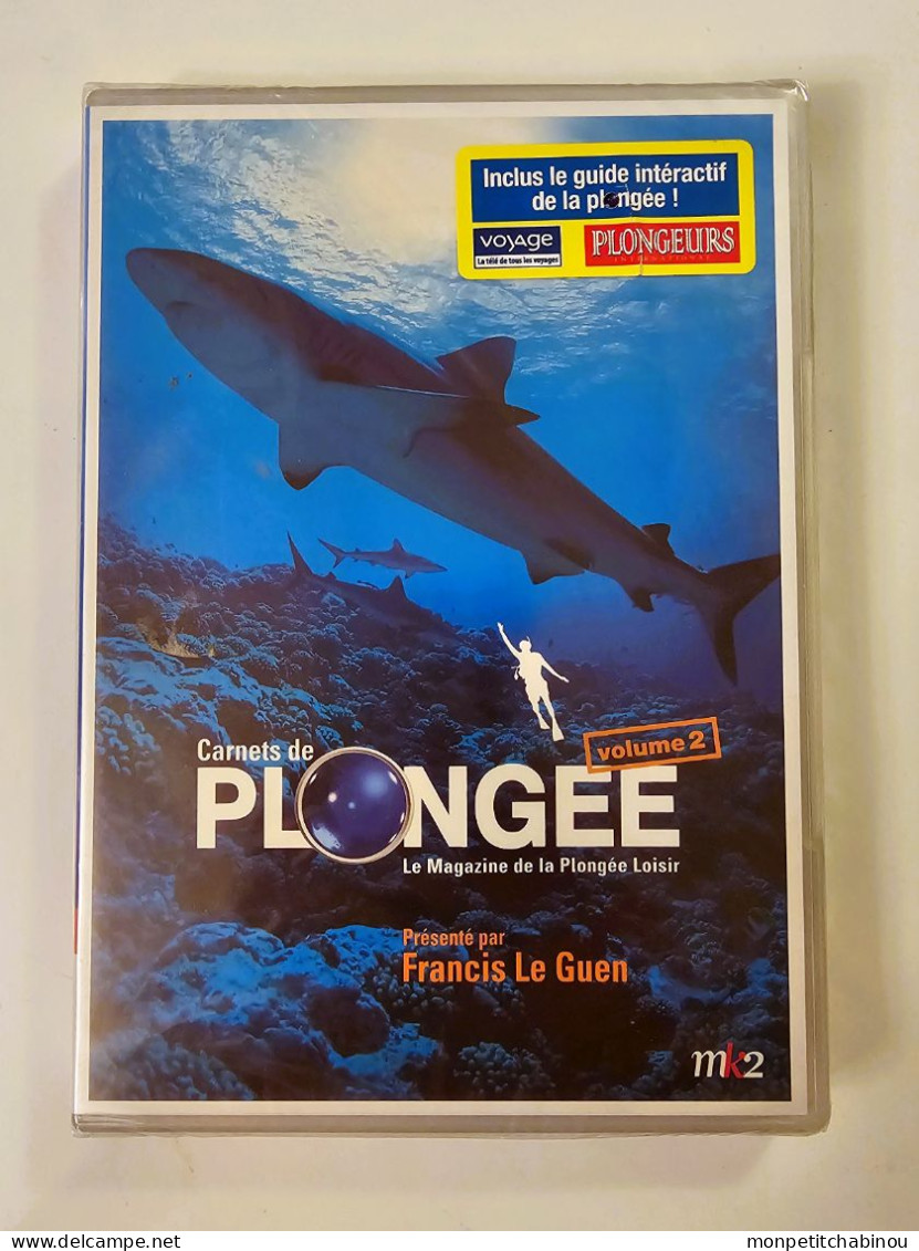 DVD CARNETS DE PLONGÉE (Volume 2) Présenté Par Francis LE GUEN (NEUF) - Documentaires