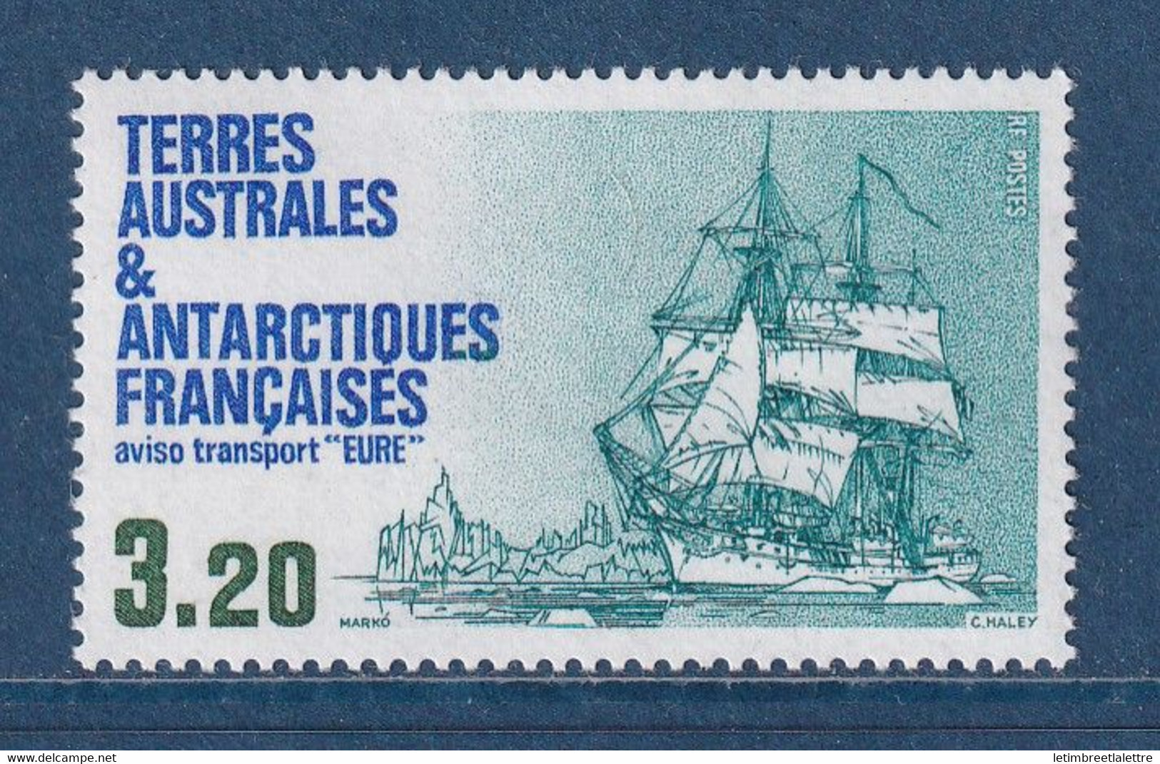 TAAF - YT N° 129 ** - Neuf Sans Charnière - 1987 - Unused Stamps