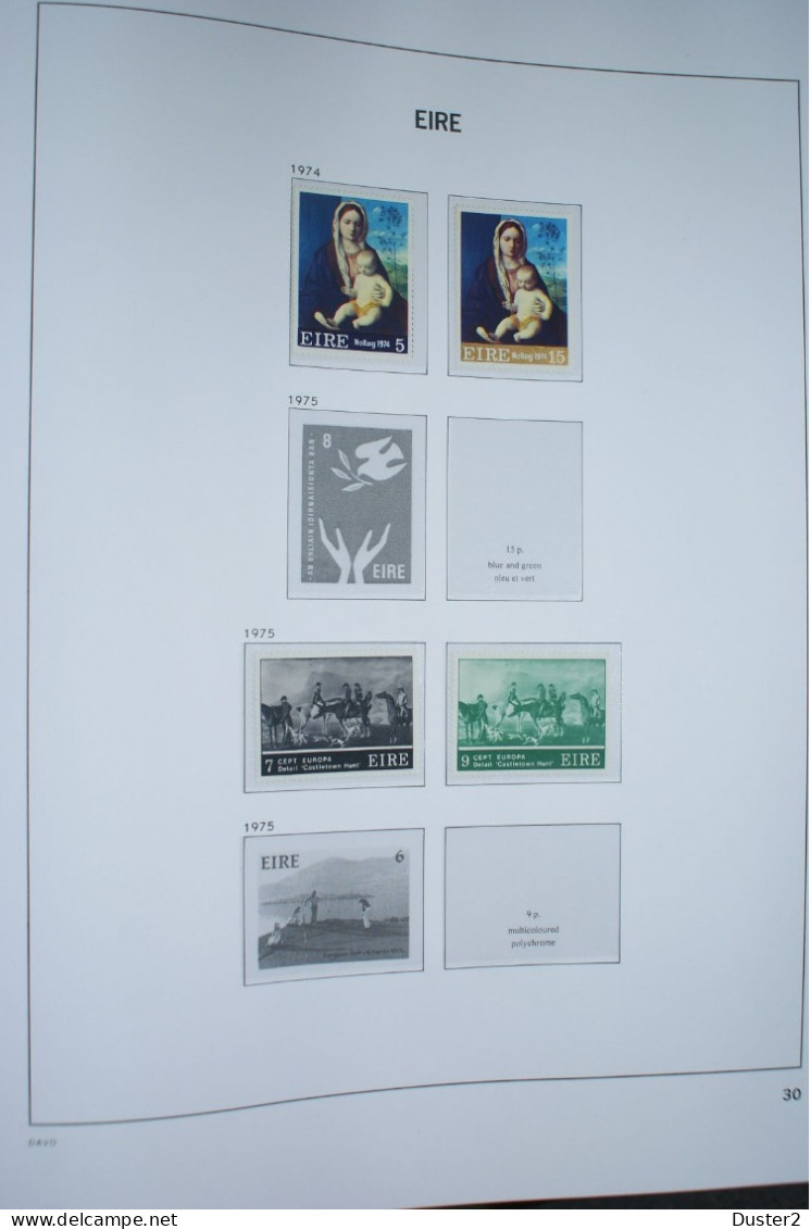 Album DAVO Eire I - Unused Stamps