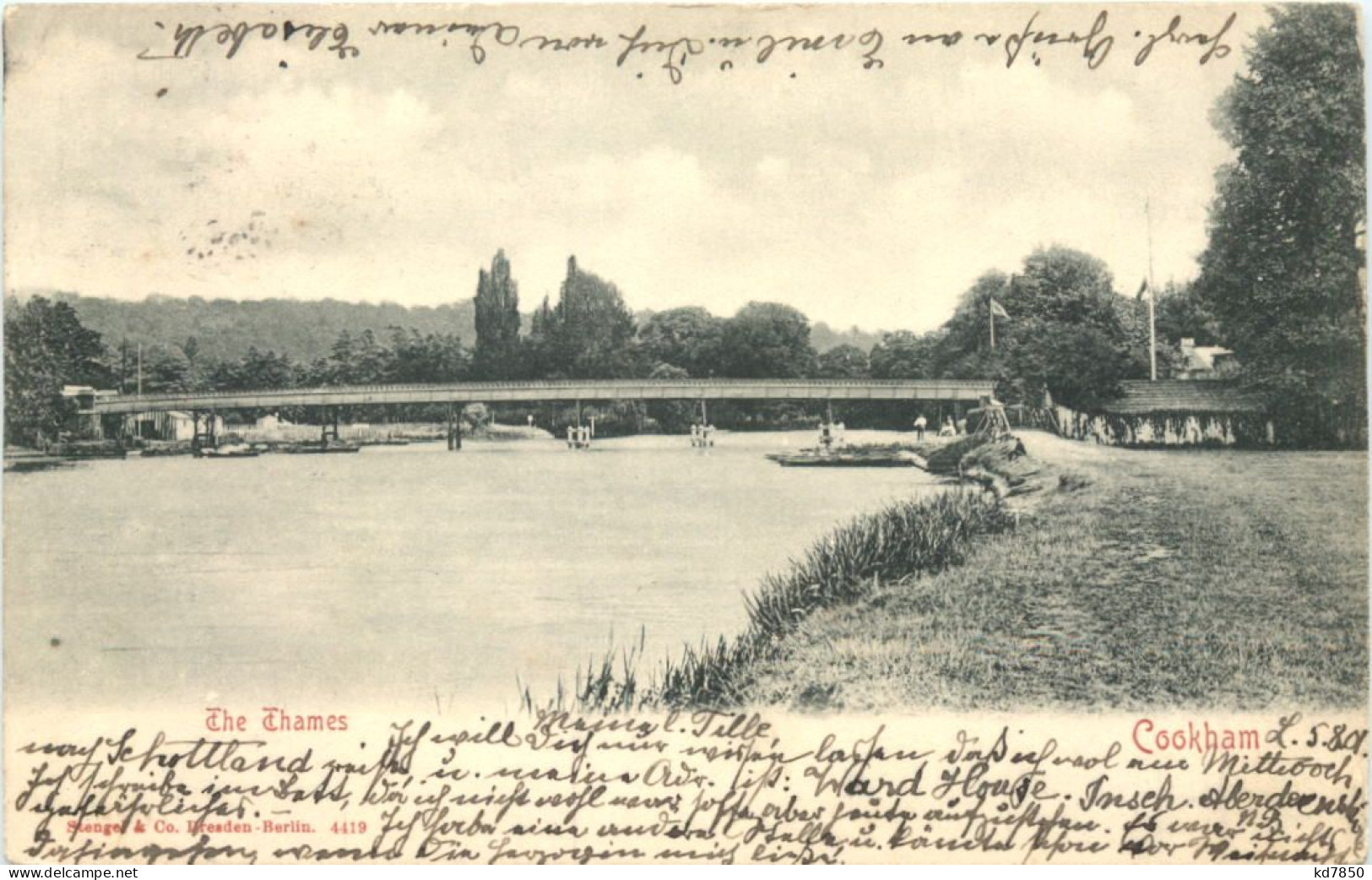 Cookham - The Thames - Autres & Non Classés