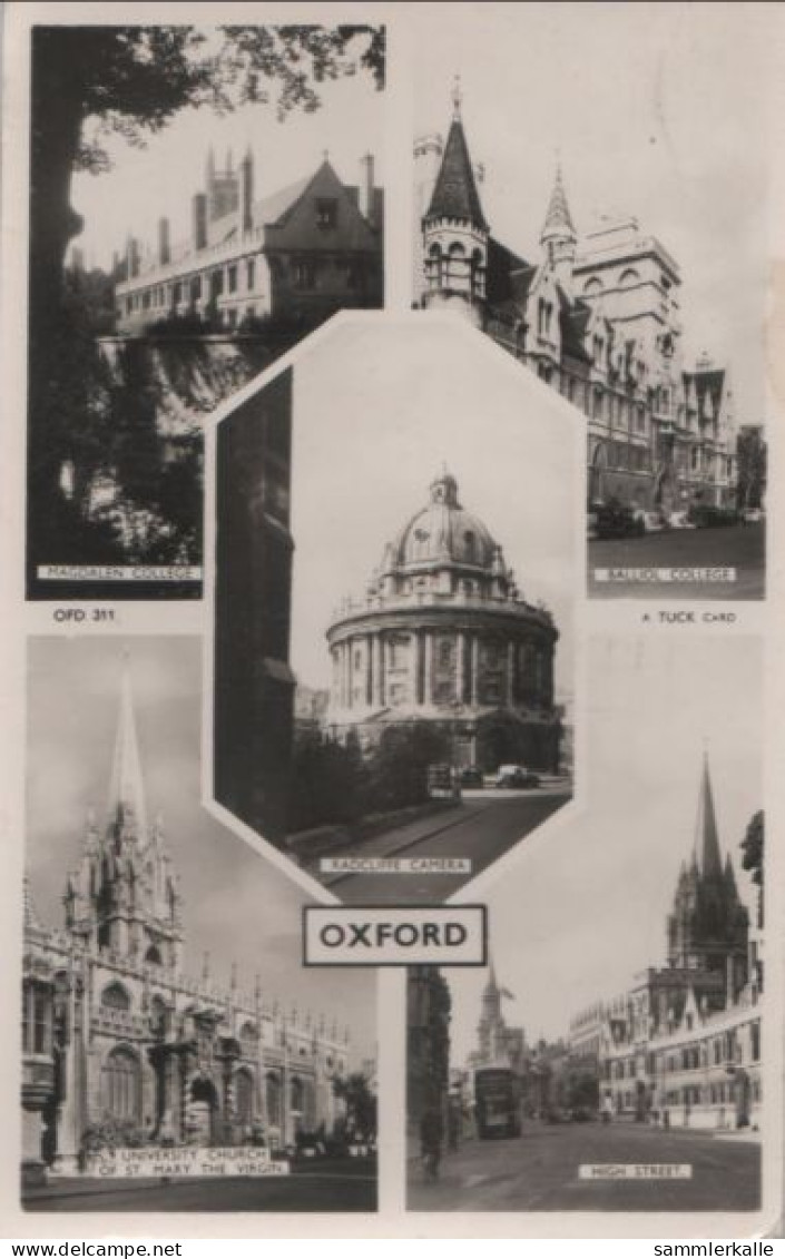 72371 - Grossbritannien - Oxford - 5 Teilbilder - 1957 - Oxford