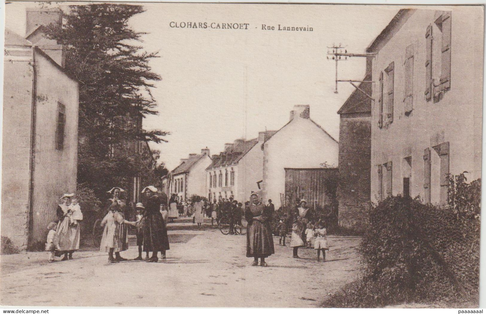 CLOHARS CARNOET  RUE LANNEVAIN - Clohars-Carnoët