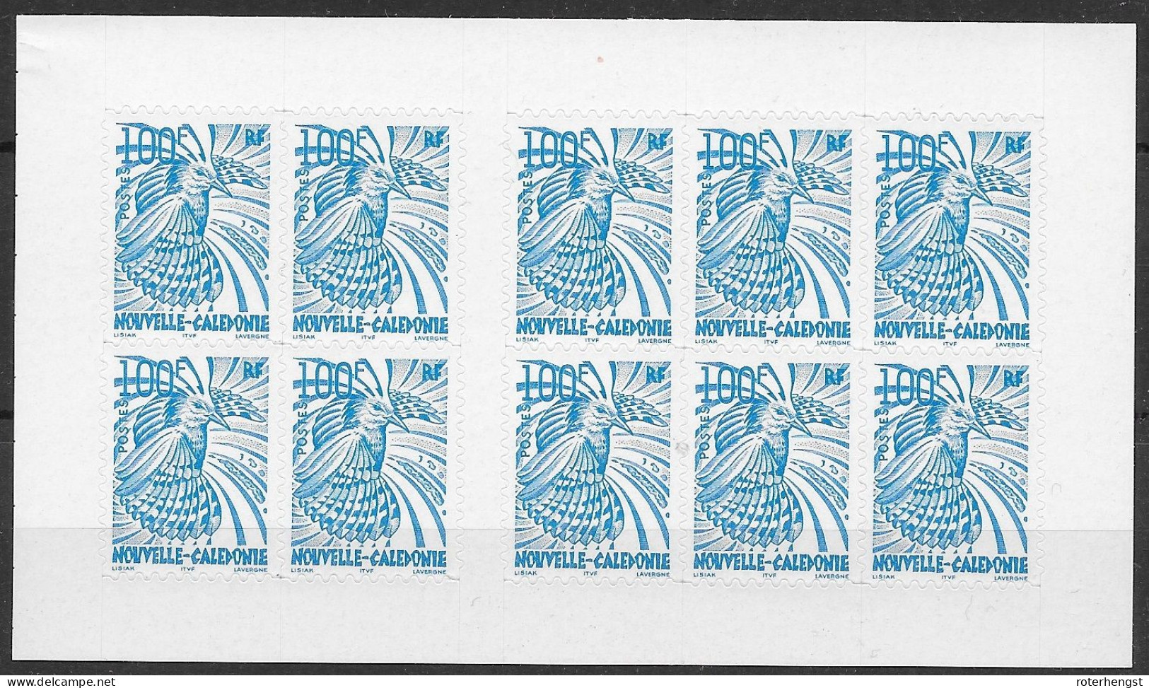 Wallis & Futuna 2001 Kagu Bird Booklet Mnh ** 24 Euros - Postzegelboekjes