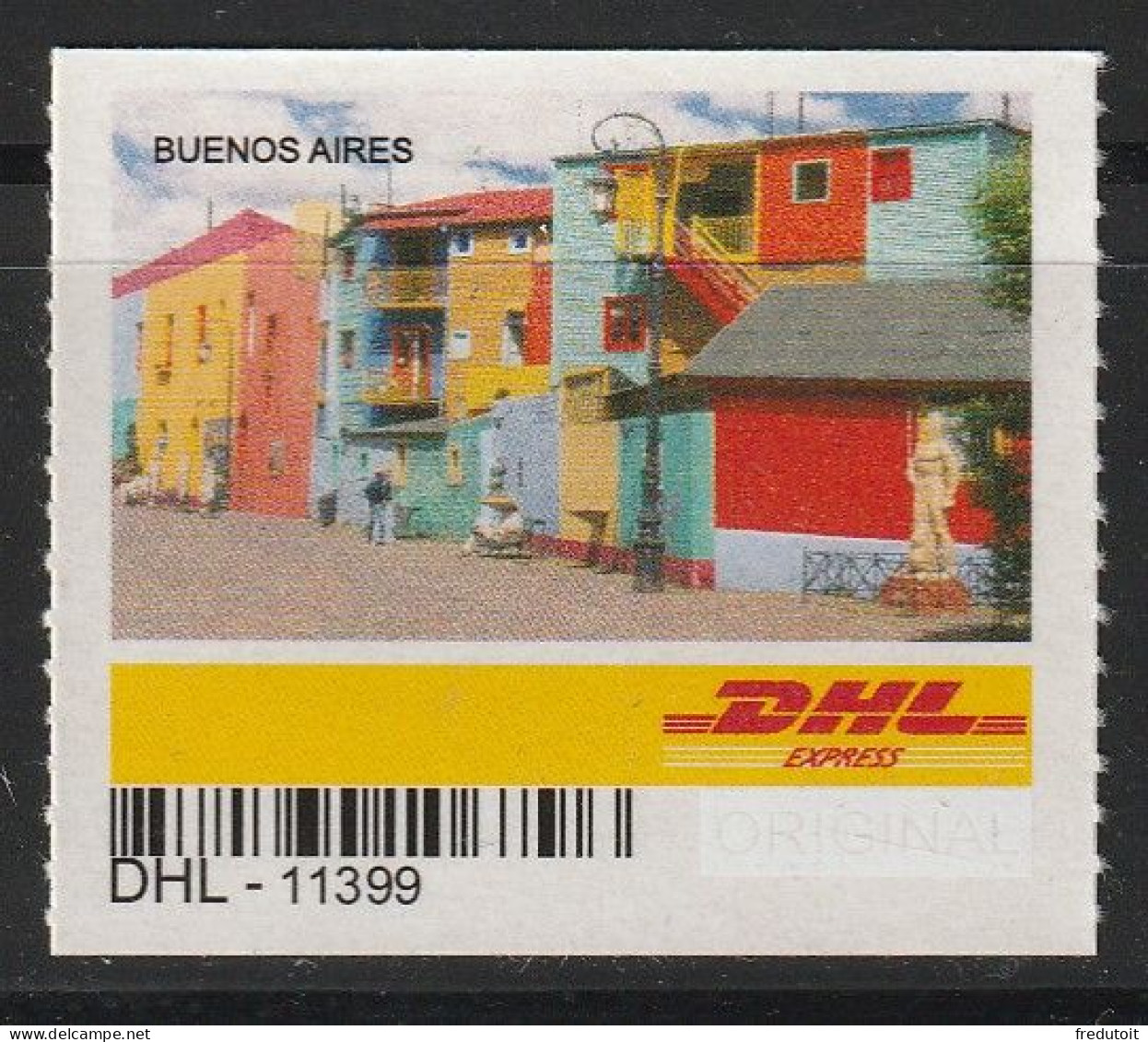ARGENTINE - Poste Privée DHL ** (2009)  Adhésif : Bueno Aires , Architectures. - Unused Stamps
