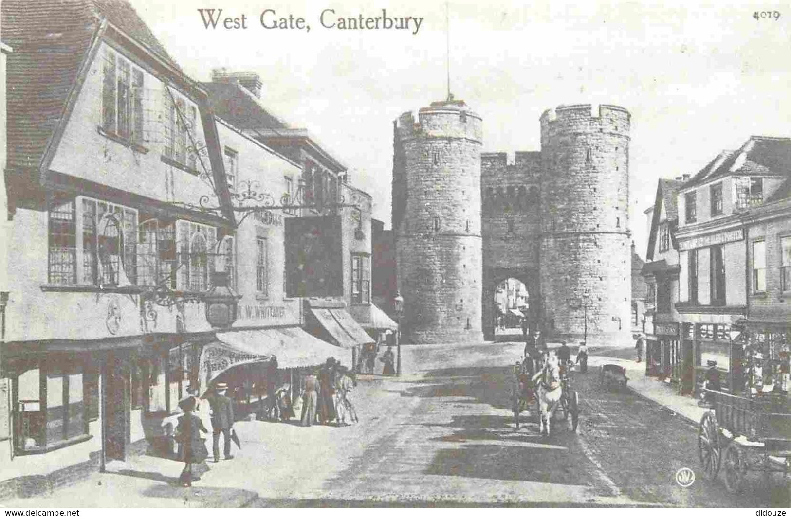 Reproduction CPA - Angleterre - Canterbury - West Gate - CPM Format CPA - Voir Scans Recto-Verso - Canterbury