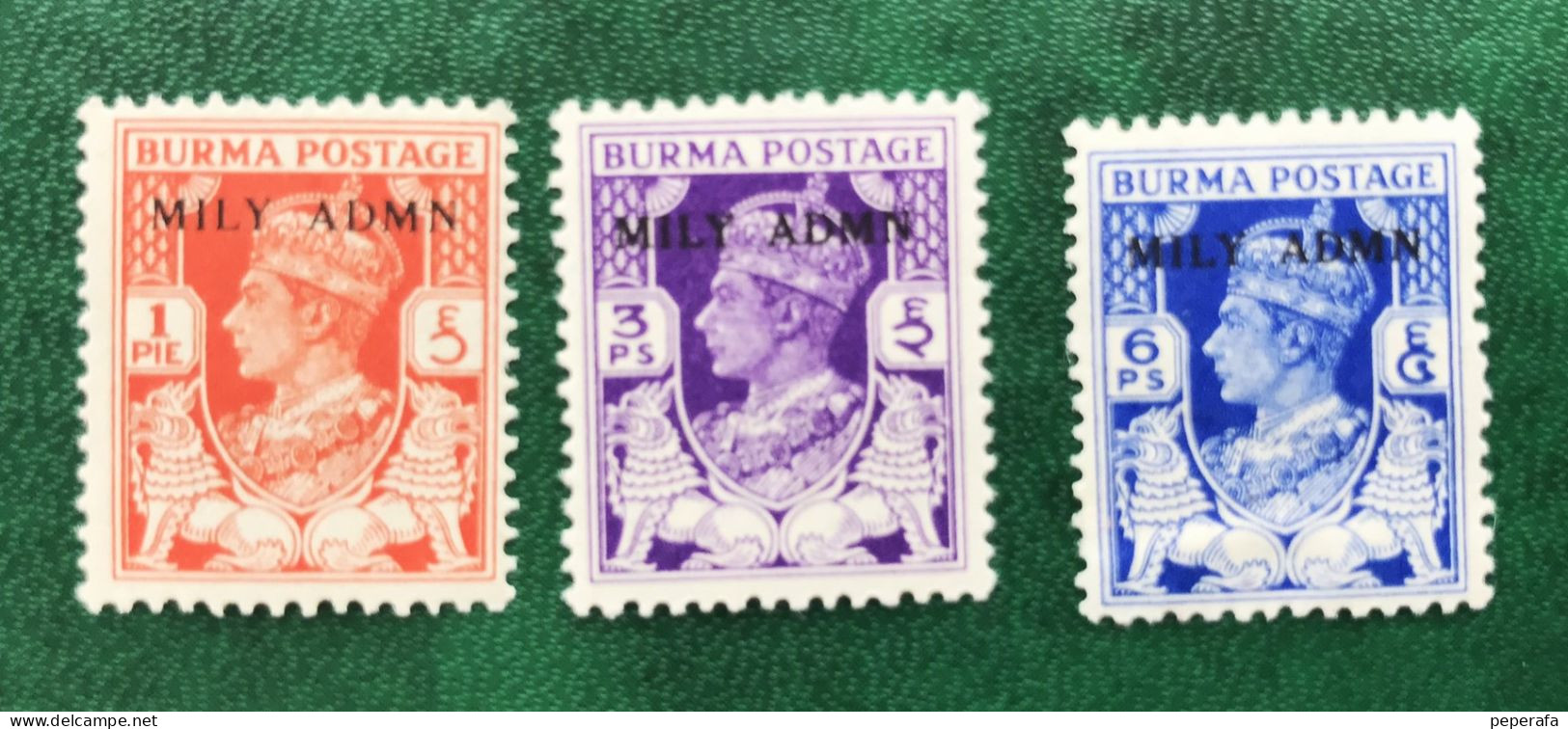 BURMA MYANMAR BIRMANIA, COLECCIÓN  (lote 4) - Myanmar (Birmanie 1948-...)