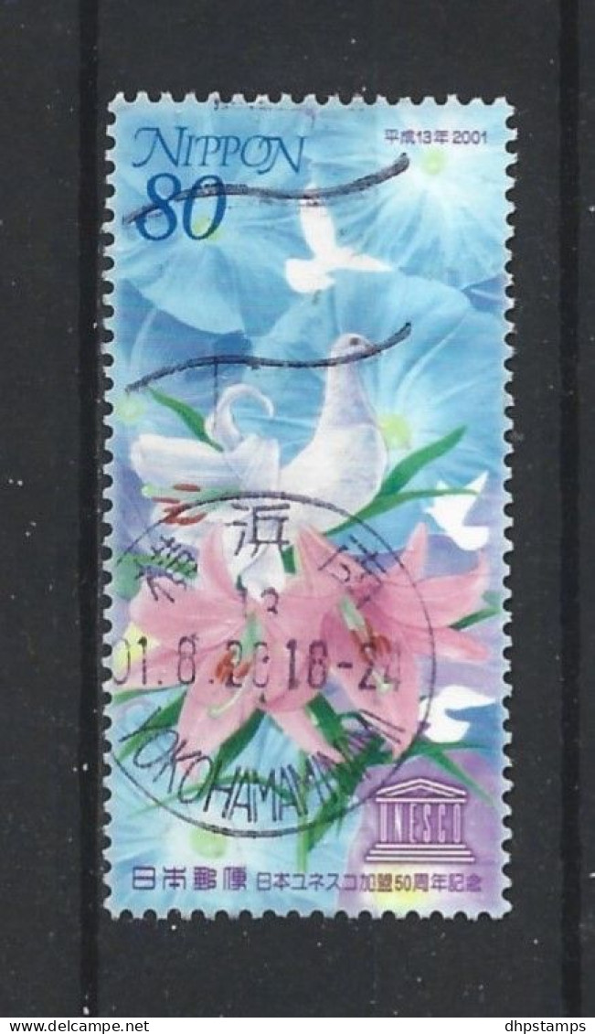 Japan 2001 50 Y. UNESCO Member Y.T. 3070 (0) - Usati
