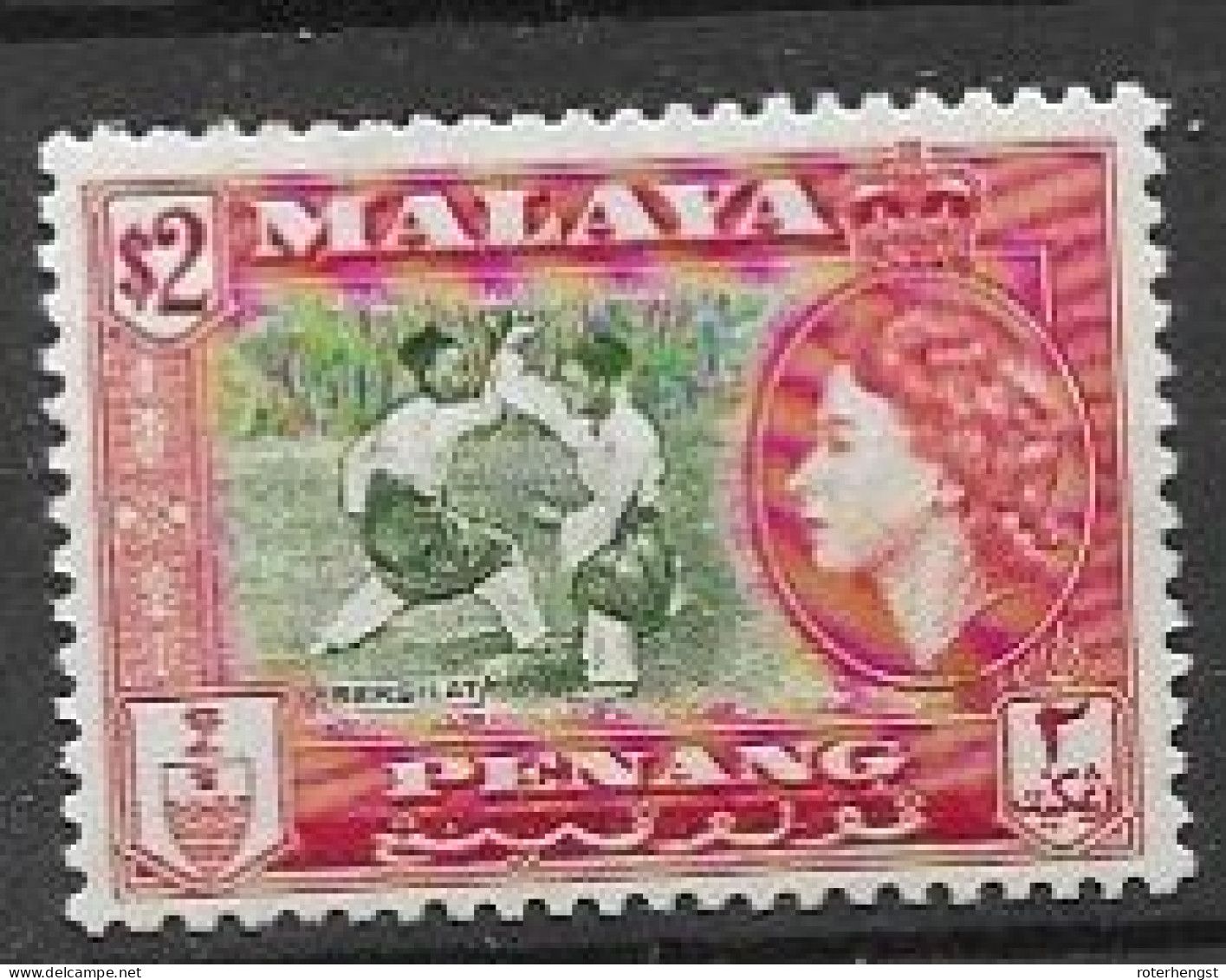 Penang Mnh ** 1957 30 Euros - Penang