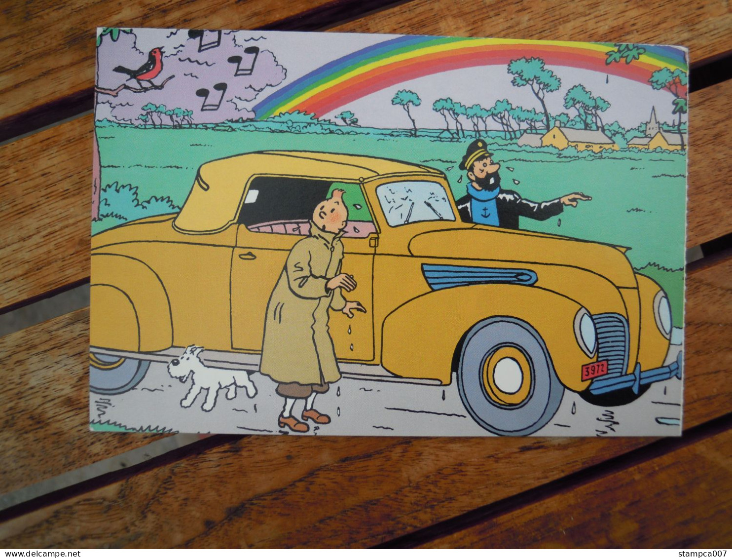 Kuifje Tintin Hergé Strip BD Comic Cartoon - Used - Circulé - Gelopen - Comicfiguren