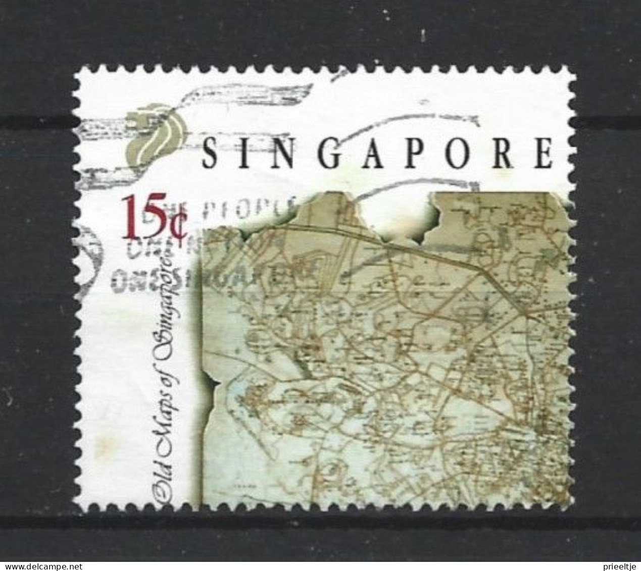 Singapore 1989 Maps Y.T. 552 (0) - Singapore (1959-...)