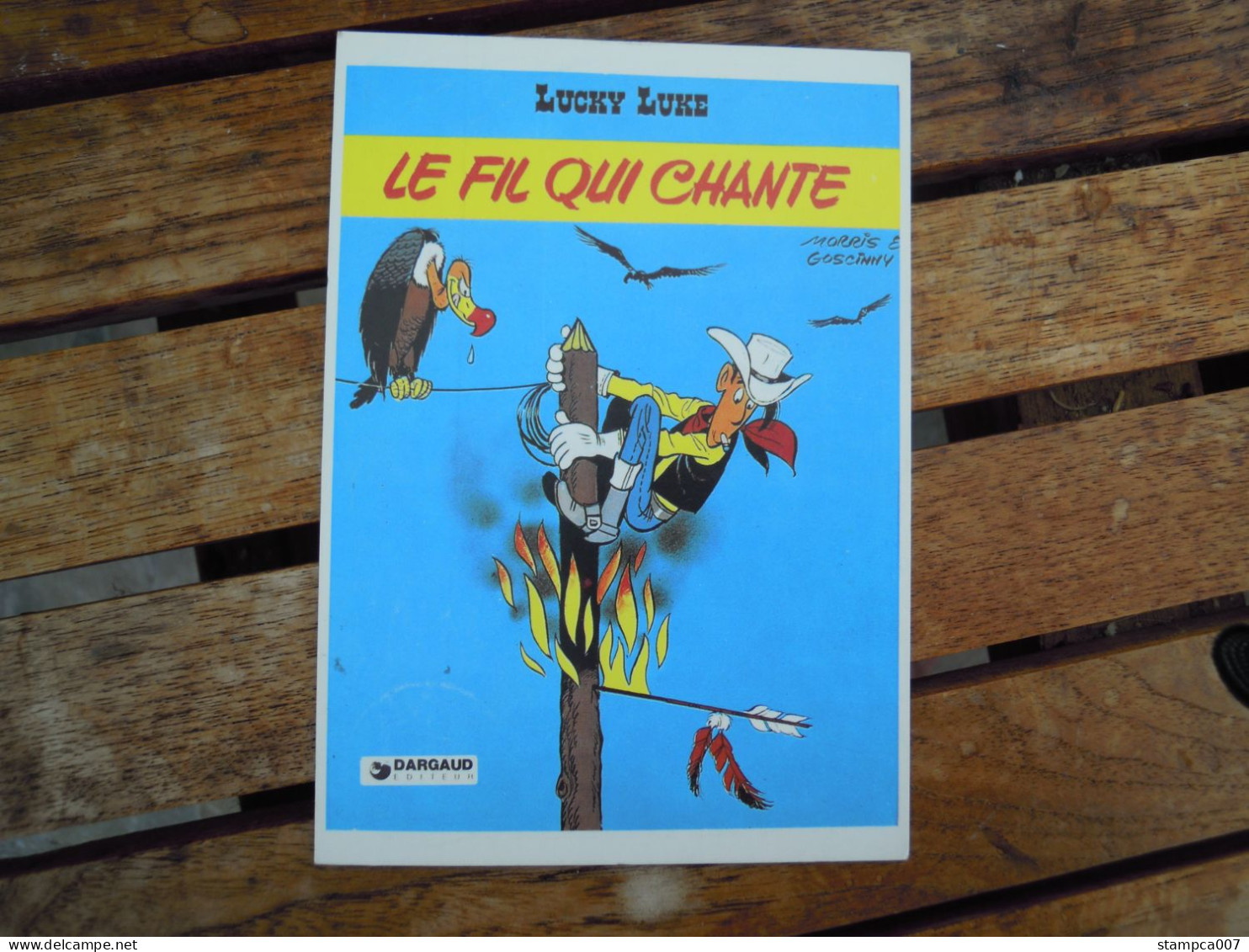 Lucky Luke Morris  Strip BD Comic Cartoon - Used - Circulé - Gelopen - Bandes Dessinées