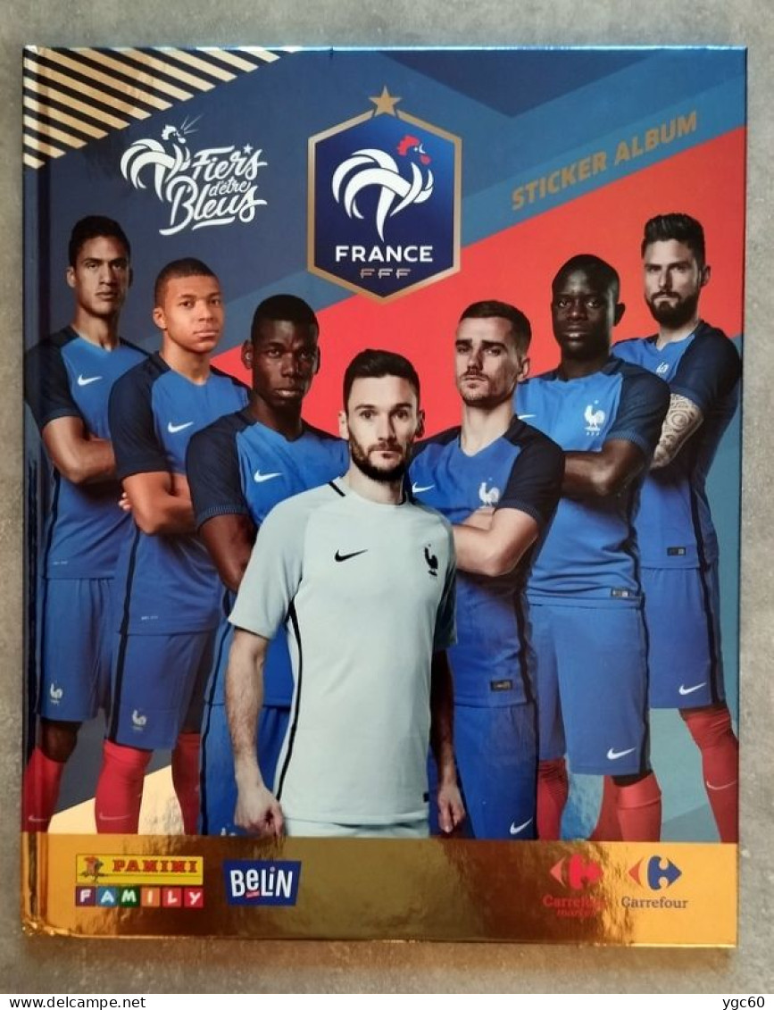 PANINI - ALBUM FOOT COMPLET " FIERS D'ÊTRE BLEUS " 20 ANS APRÈS 1998/2018 - Edition Française