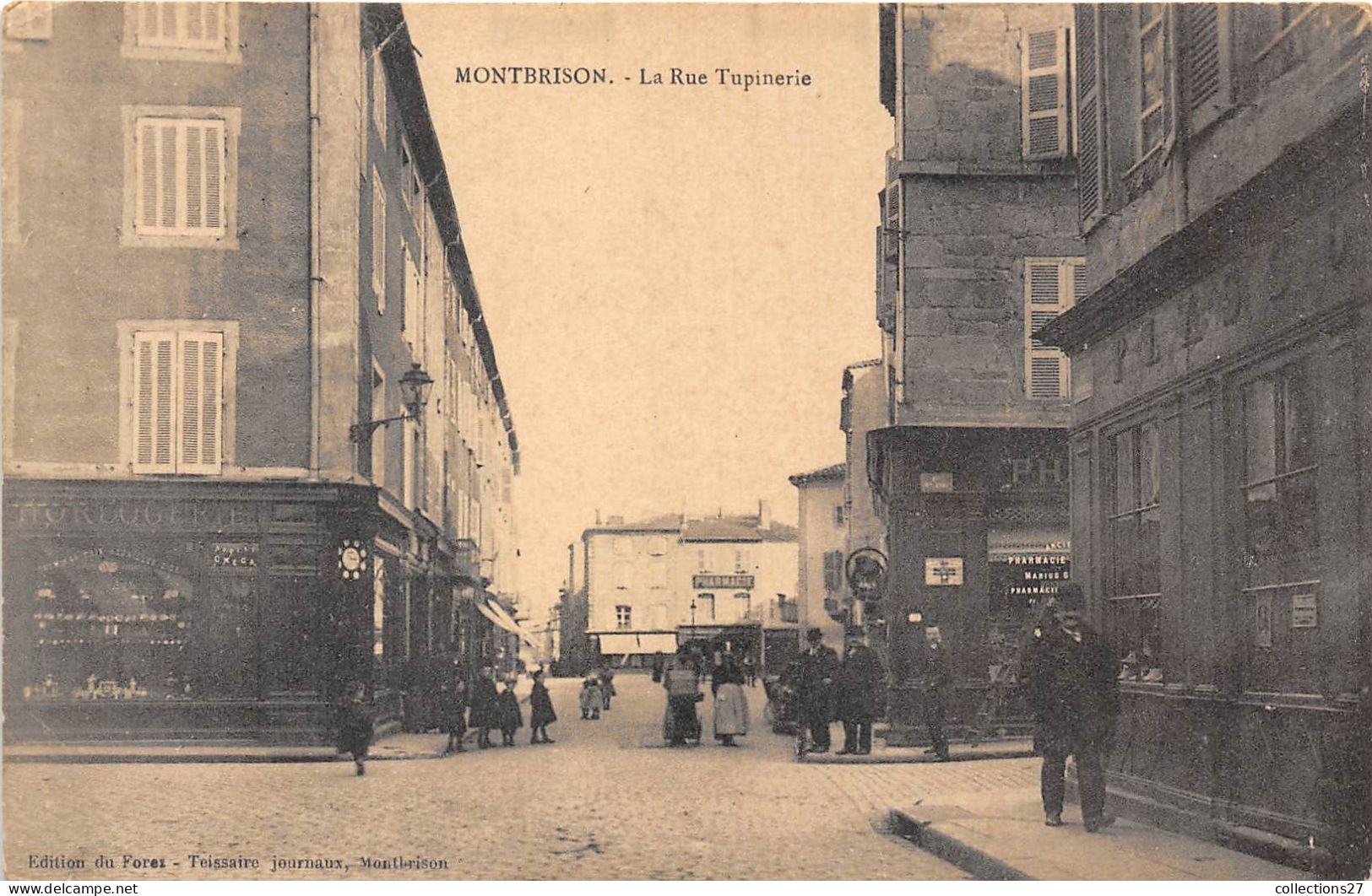 42-MONTBRISON- LA RUE TUPINERIE - Montbrison