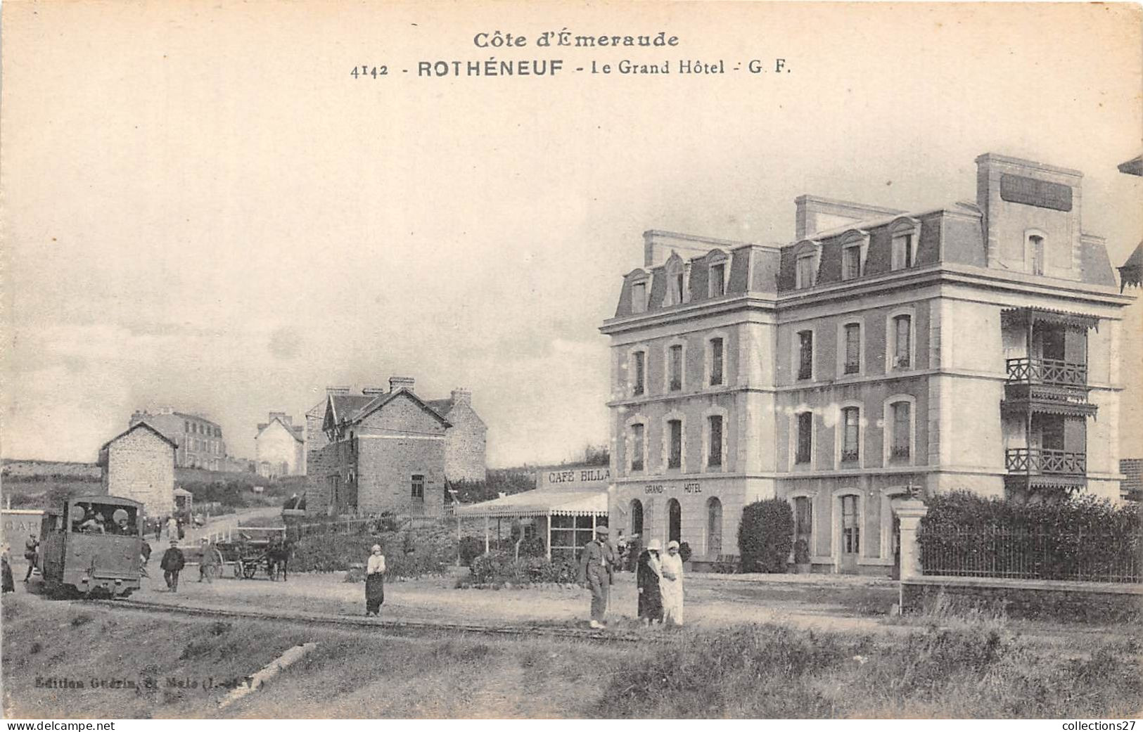 35-ROTHENEUF- LE GRAND HÔTEL - Rotheneuf