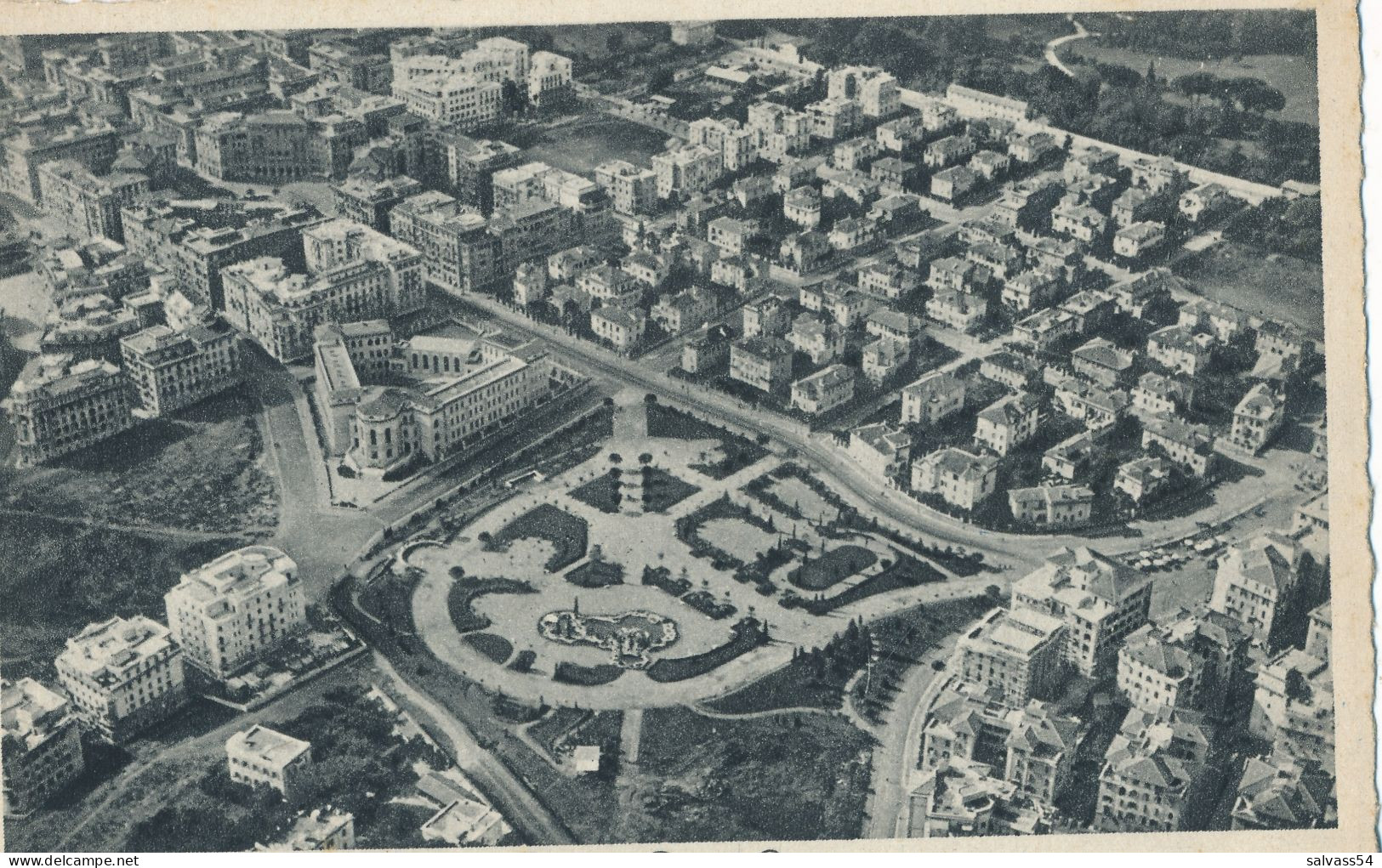 ITALIE - ITALIA - LAZIO - ROMA : Piazza Crati - Vue Aérienne - Places & Squares